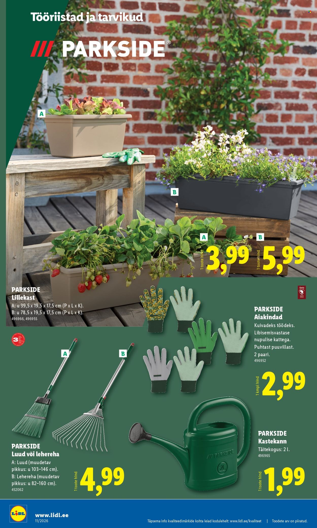 lidl - Lidl kliendileht - Tööstuskaupade pakkumised (9.03 - 15.03.2026) - page: 14