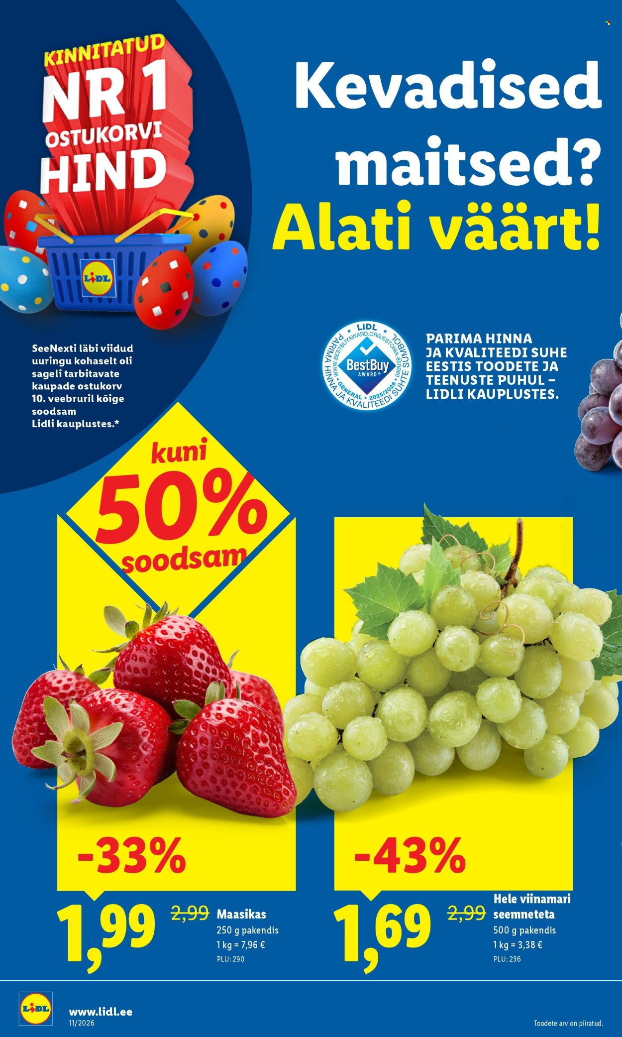 lidl - Lidl kliendileht - Kliendileht (9.03 - 15.03.2026) - page: 28