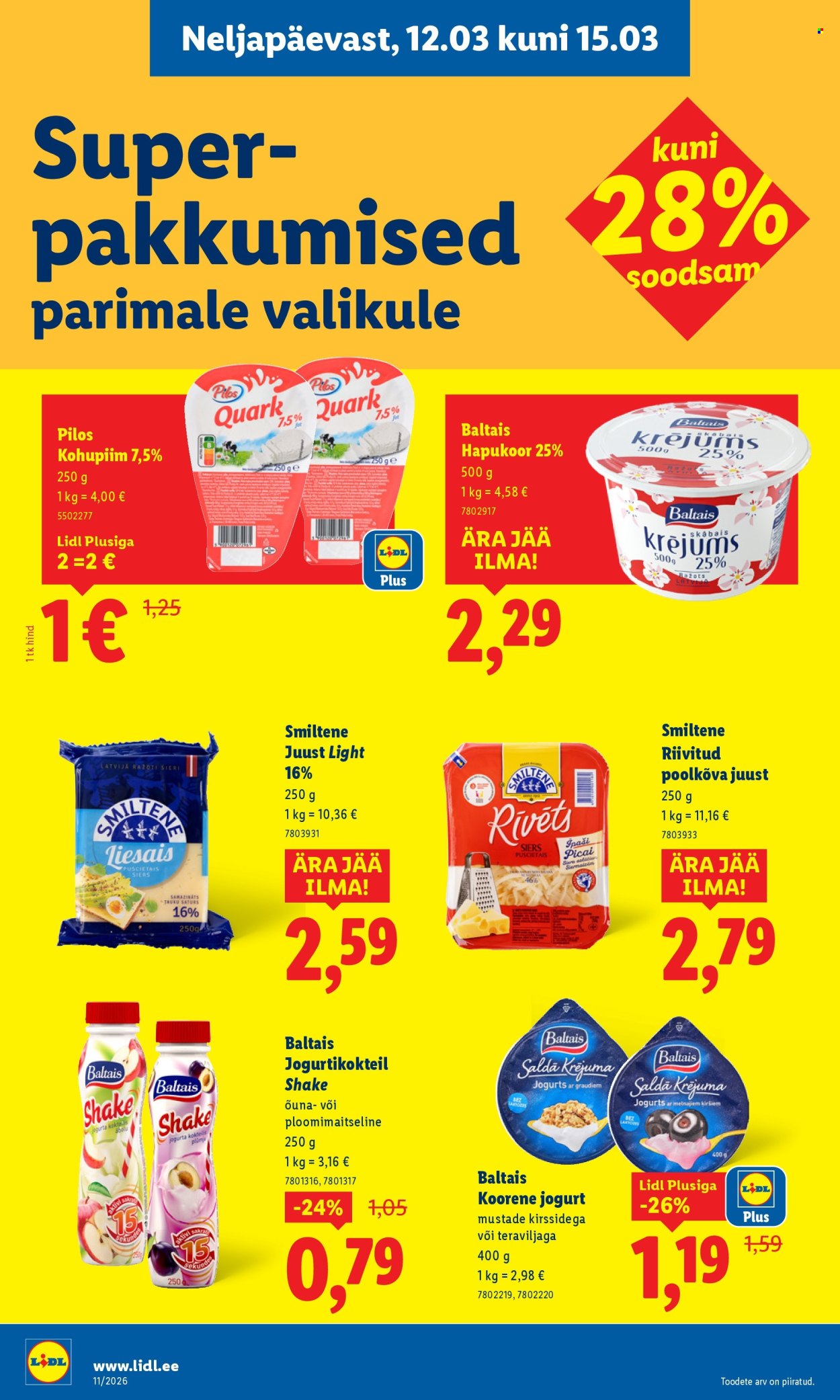 lidl - Lidl kliendileht - Kliendileht (9.03 - 15.03.2026) - page: 24