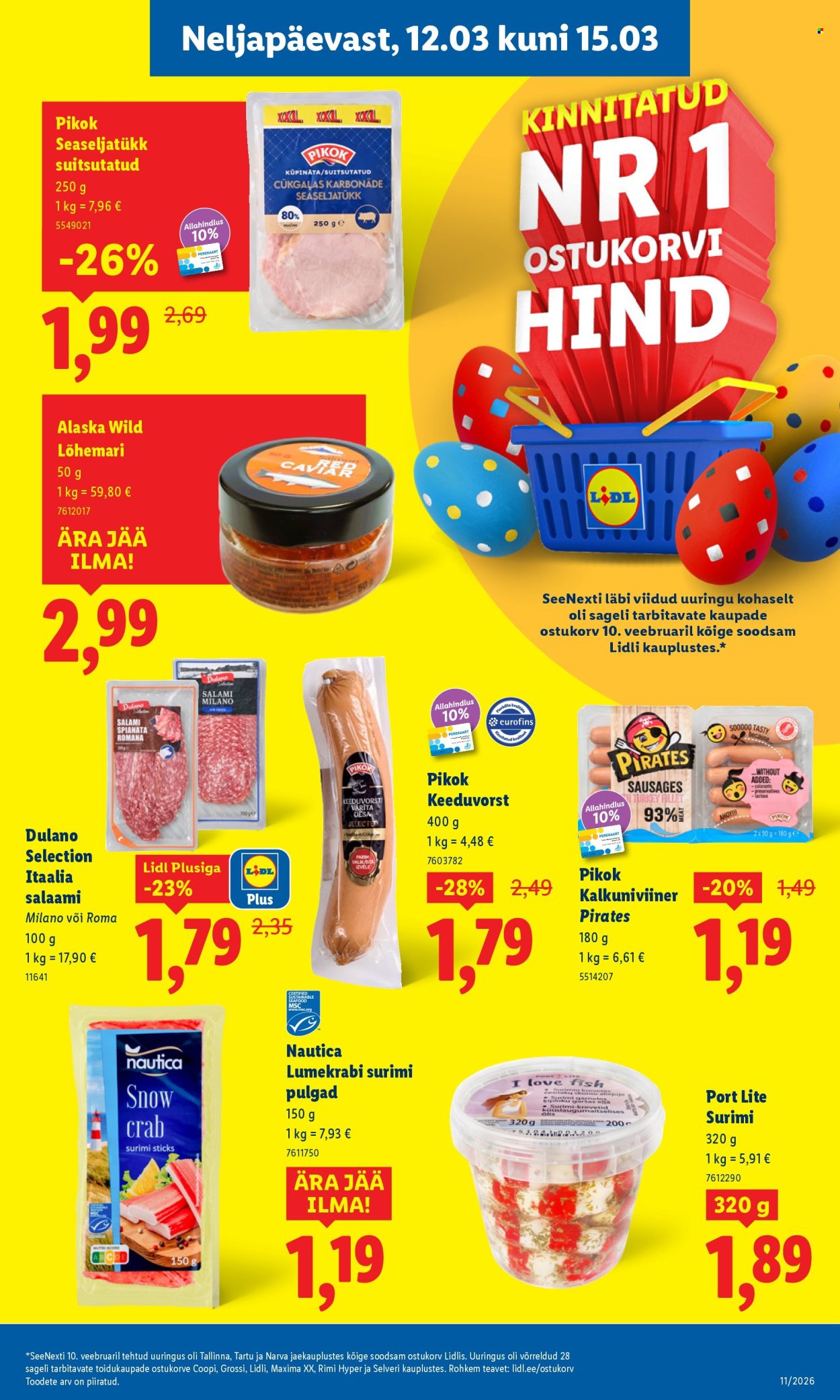 lidl - Lidl kliendileht - Kliendileht (9.03 - 15.03.2026) - page: 25