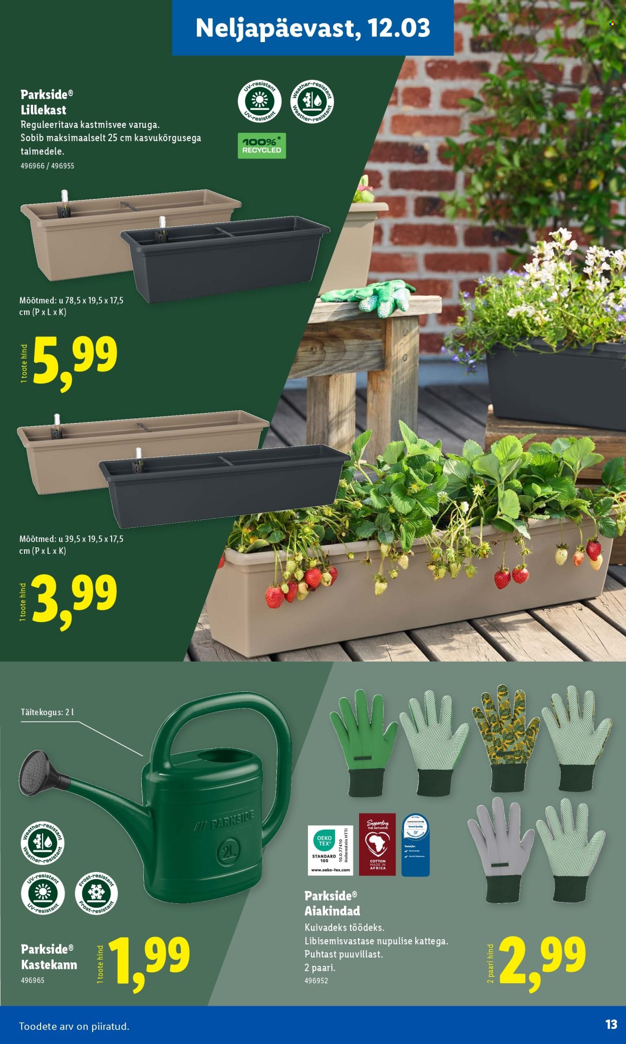 lidl - Lidl kliendileht - Aiakataloog - page: 13