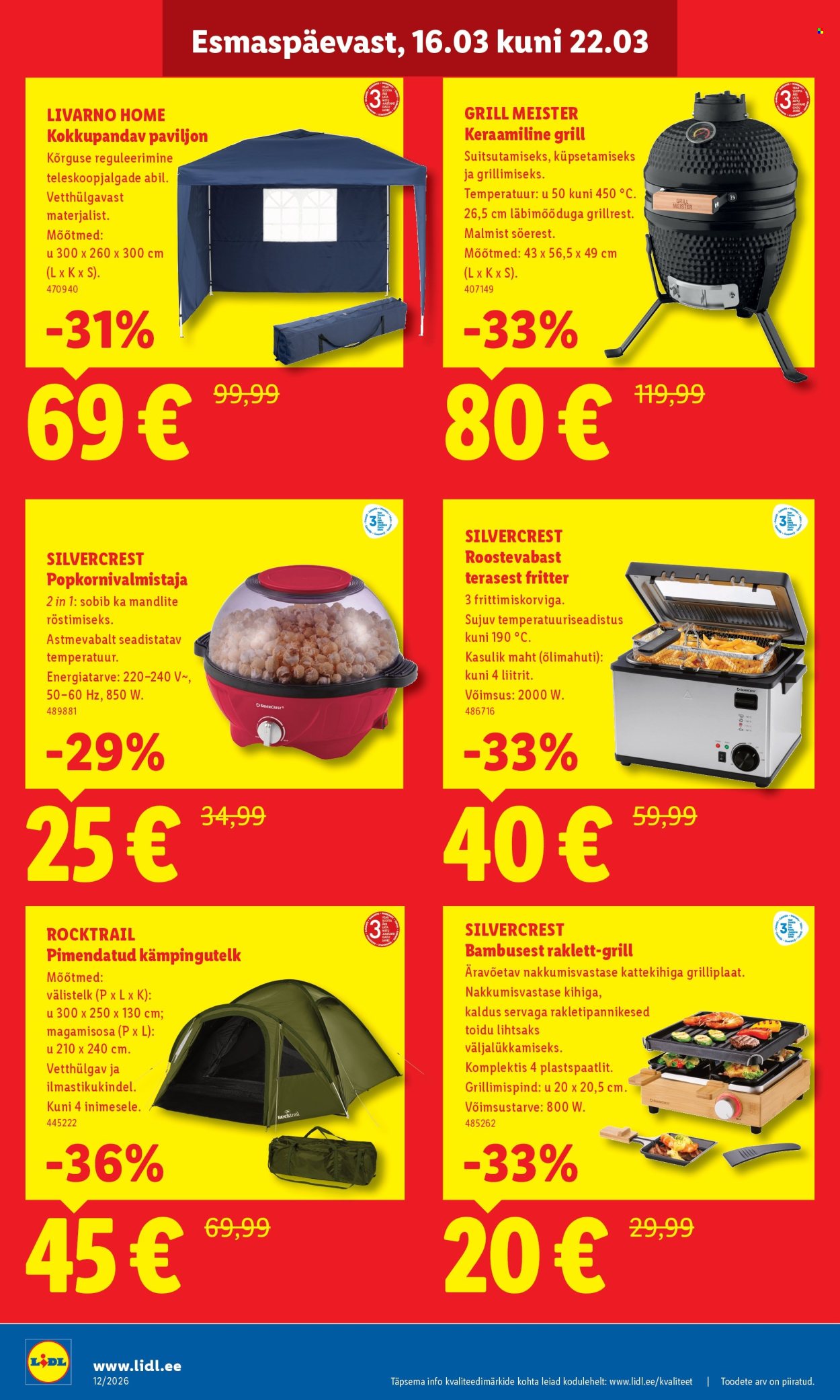 lidl - Lidl kliendileht - Lidl Järve (16.03 - 22.03.2026) - page: 2