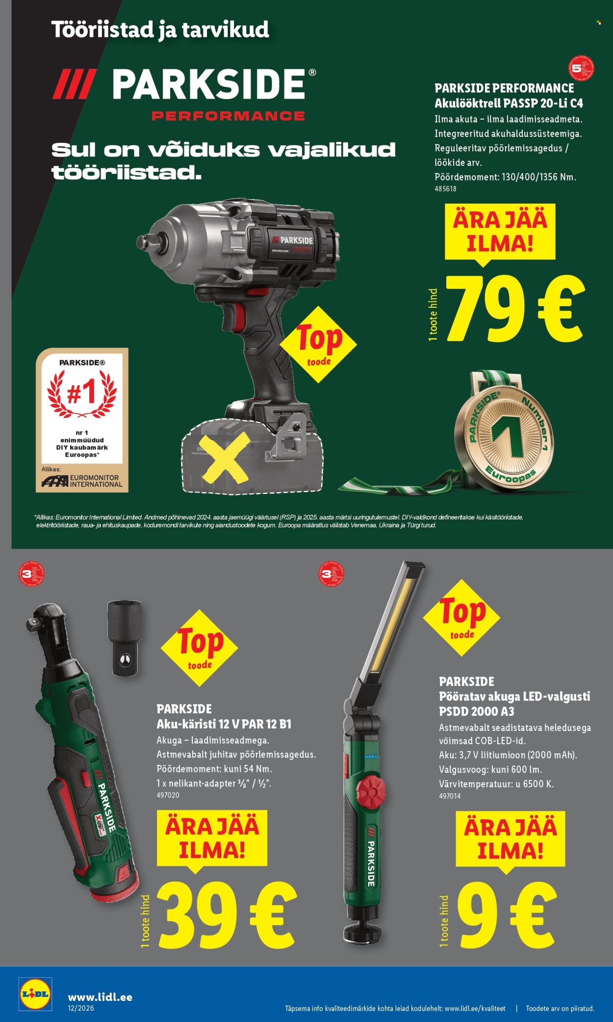 lidl - Lidl kliendileht - Tööstuskaupade pakkumised (16.03 - 22.03.2026) - page: 10