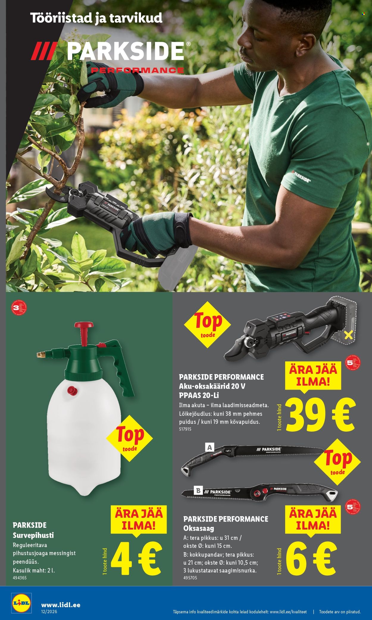 lidl - Lidl kliendileht - Tööstuskaupade pakkumised (16.03 - 22.03.2026) - page: 2