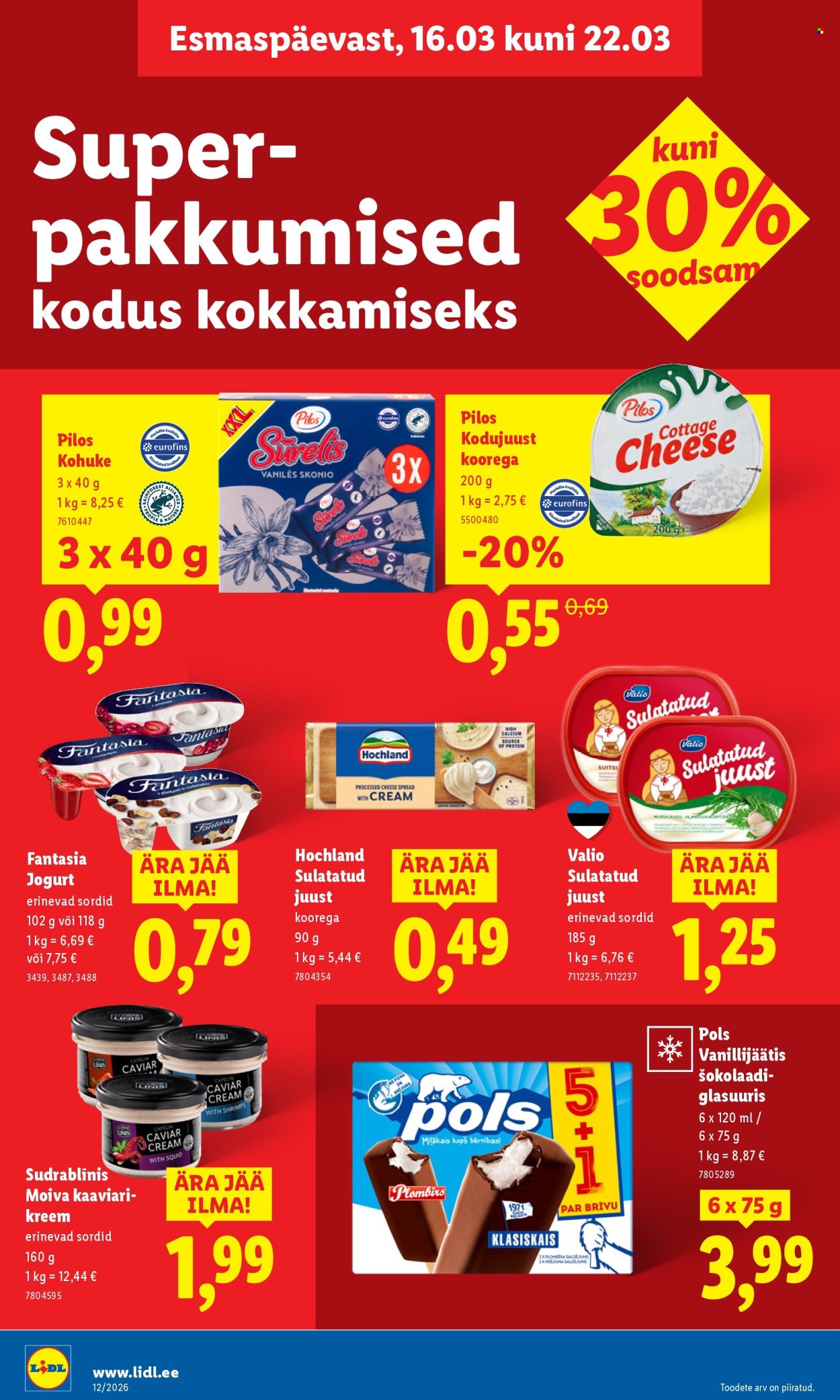 lidl - Lidl kliendileht - Kliendileht (16.03 - 22.03.2026) - page: 18