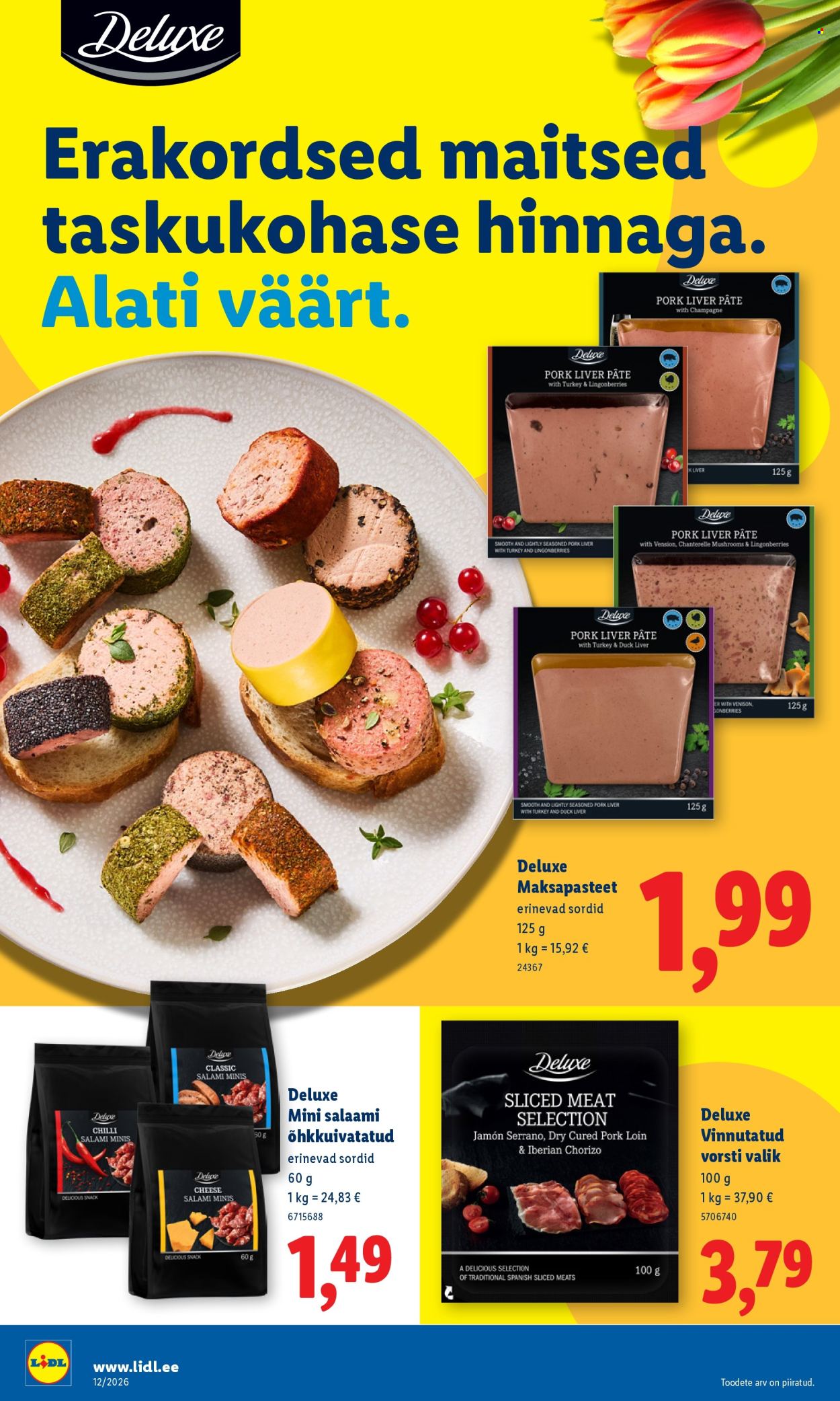 lidl - Lidl kliendileht - Kliendileht (16.03 - 22.03.2026) - page: 12