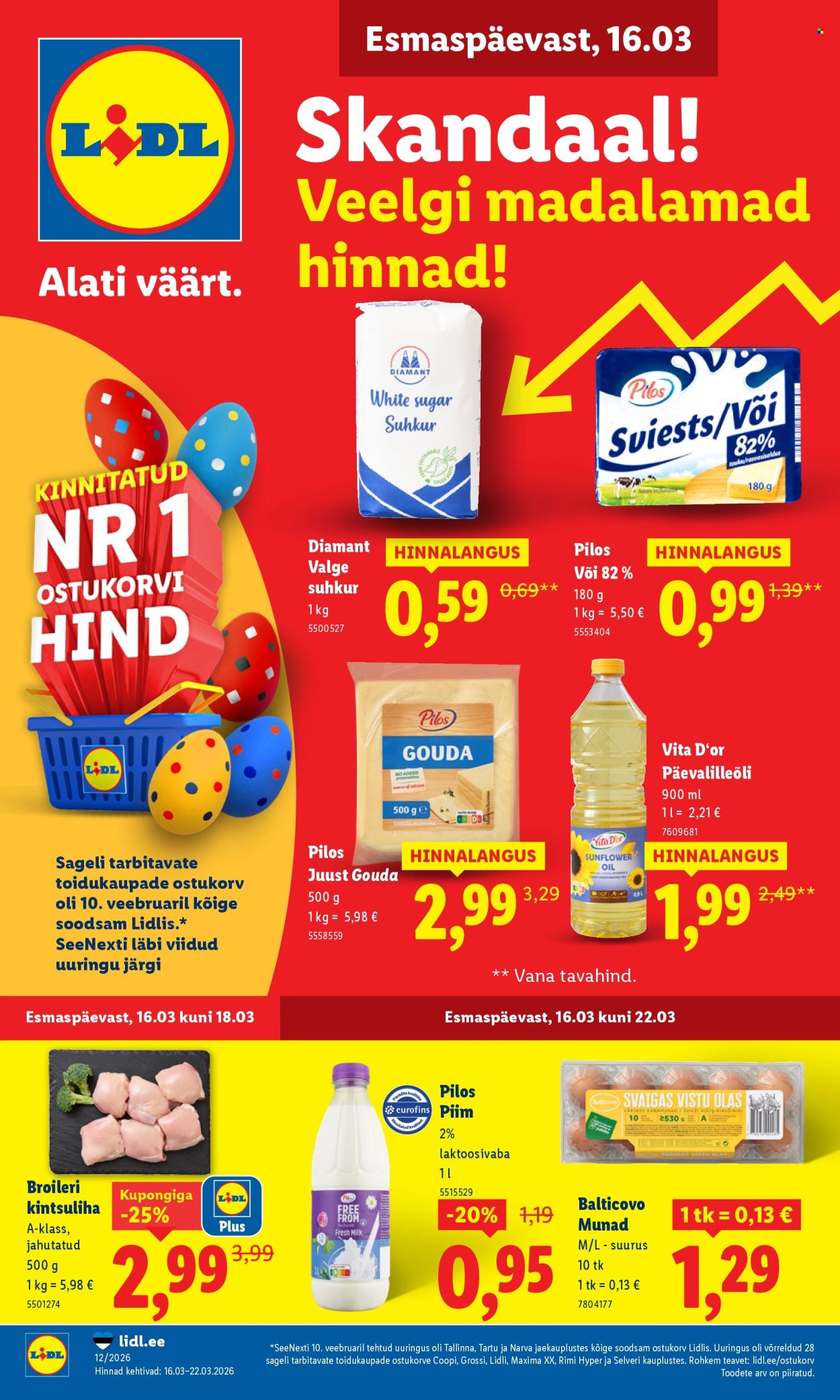 lidl - Lidl kliendileht - Kliendileht (16.03 - 22.03.2026) - page: 1