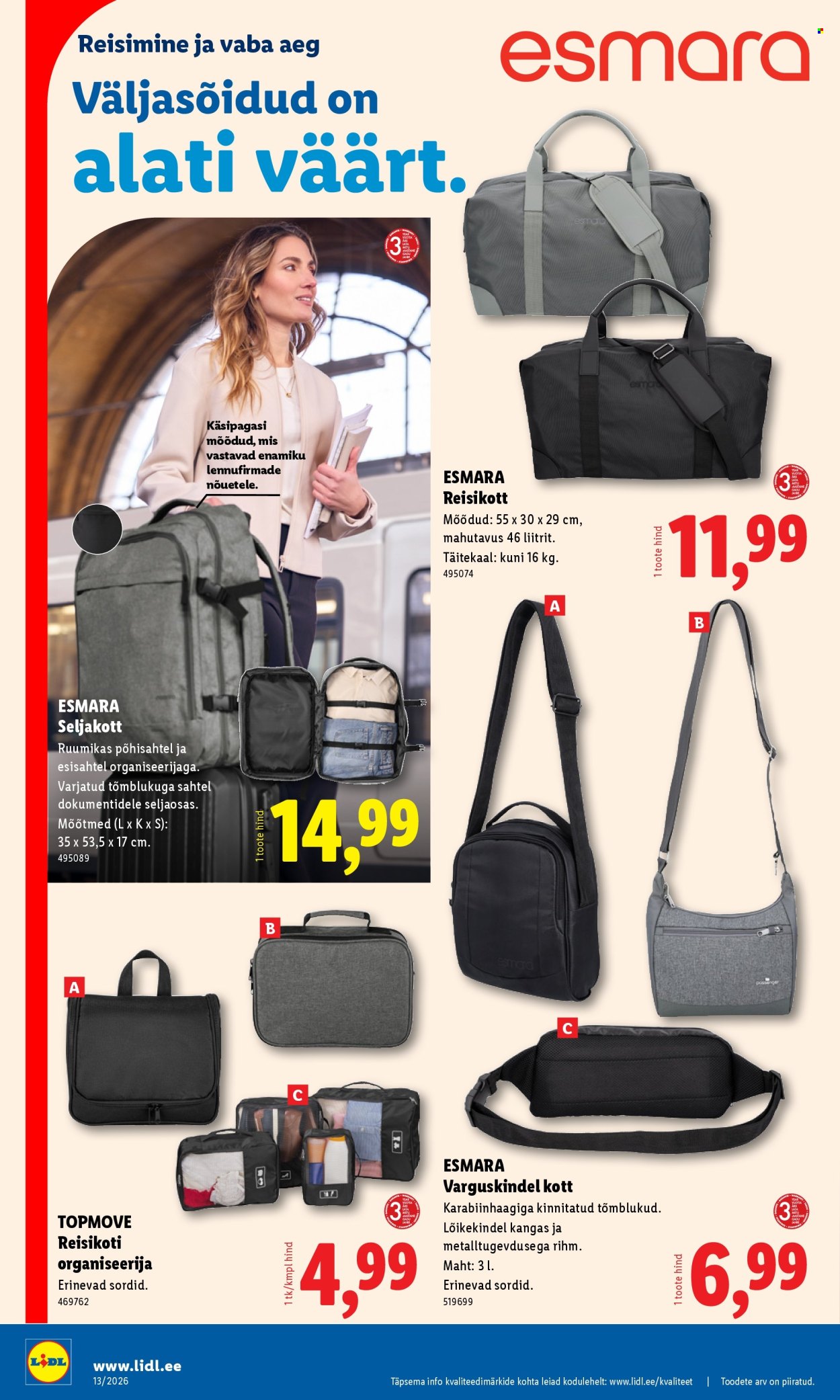 lidl - Lidl kliendileht - Tööstuskaupade pakkumised (23.03 - 29.03.2026) - page: 12