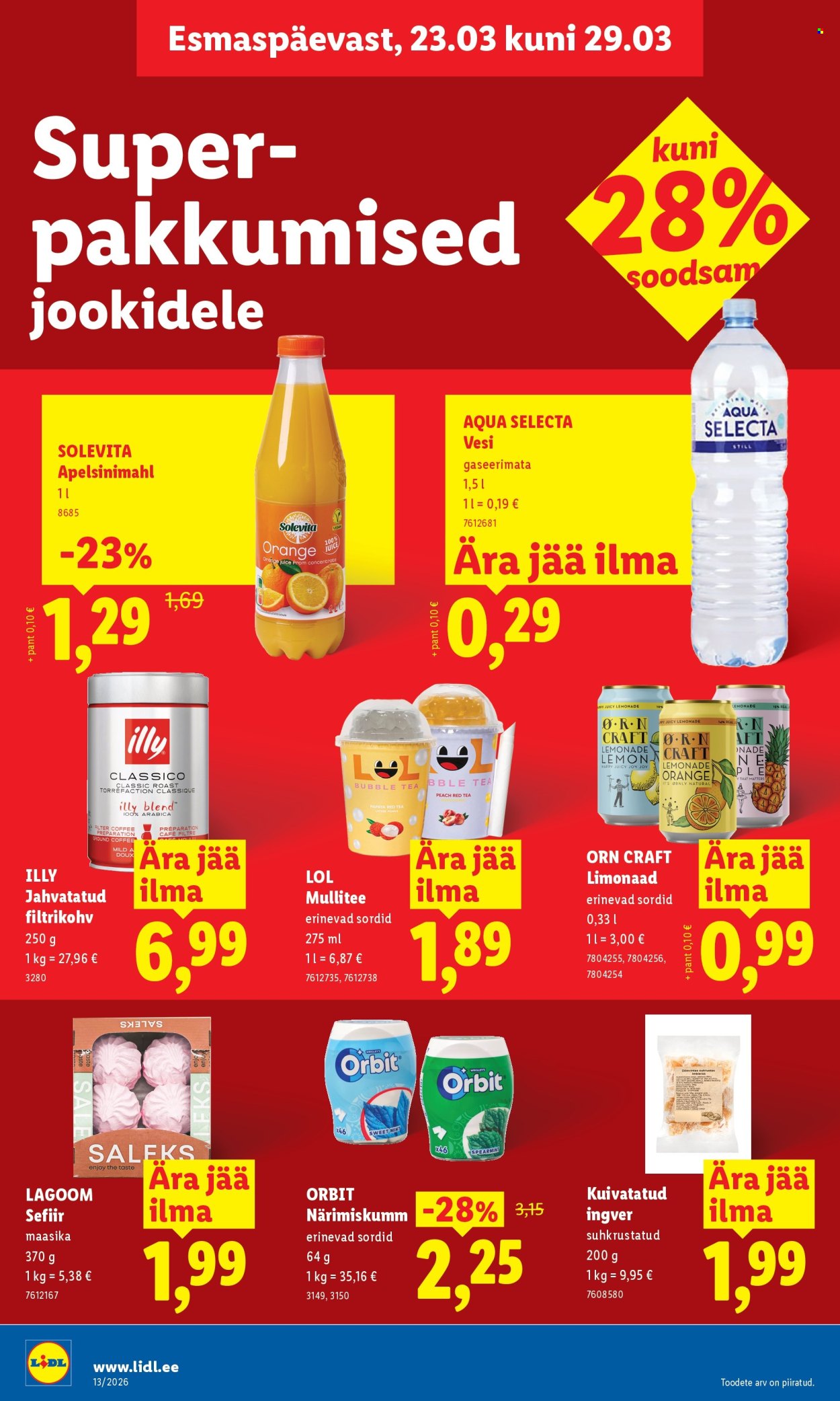 lidl - Lidl kliendileht - Kliendileht (23.03 - 29.03.2026) - page: 18