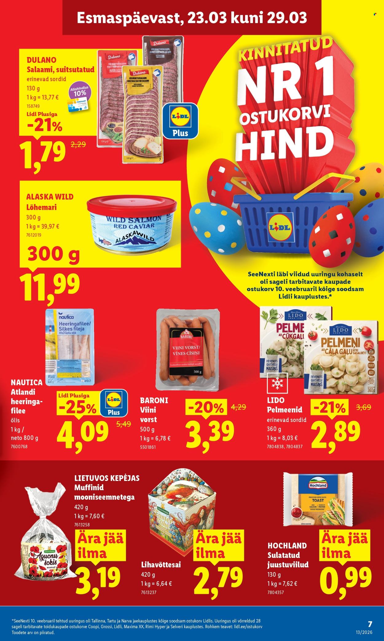 lidl - Lidl kliendileht - Kliendileht (23.03 - 29.03.2026) - page: 7