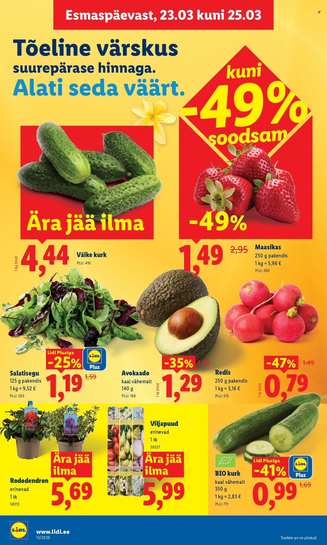 lidl - Lidl kliendileht - Kliendileht (23.03 - 29.03.2026) - page: 4
