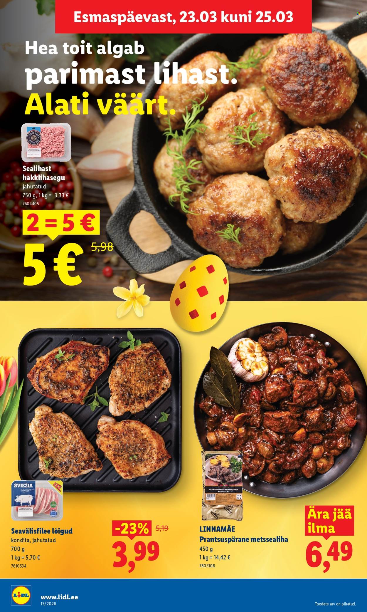 lidl - Lidl kliendileht - Kliendileht (23.03 - 29.03.2026) - page: 6