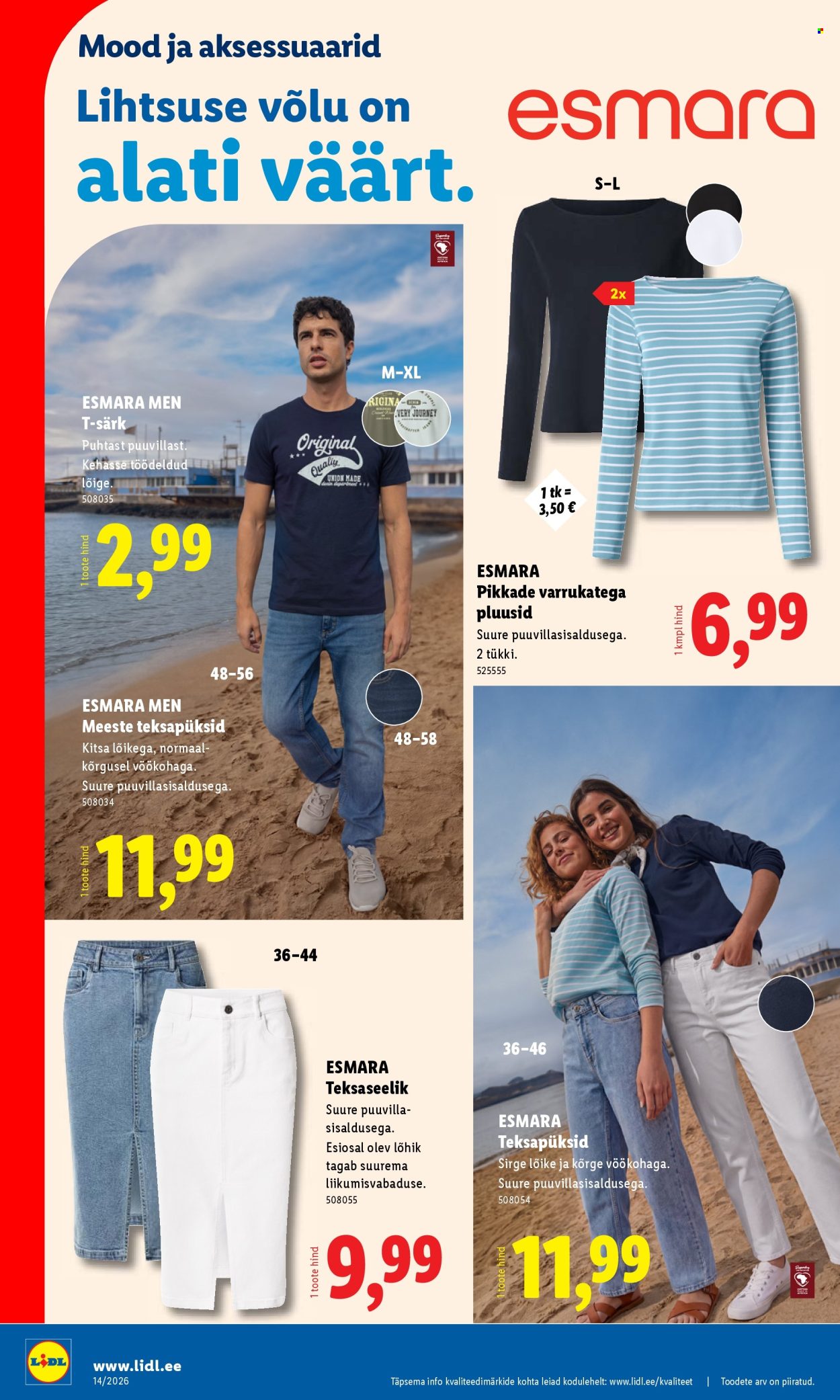 lidl - Lidl kliendileht - Tööstuskaupade pakkumised (30.03 - 5.04.2026) - page: 10