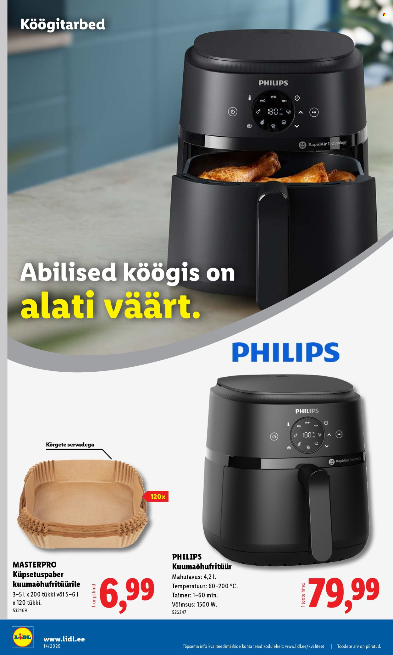 lidl - Lidl kliendileht - Tööstuskaupade pakkumised (30.03 - 5.04.2026) - page: 16