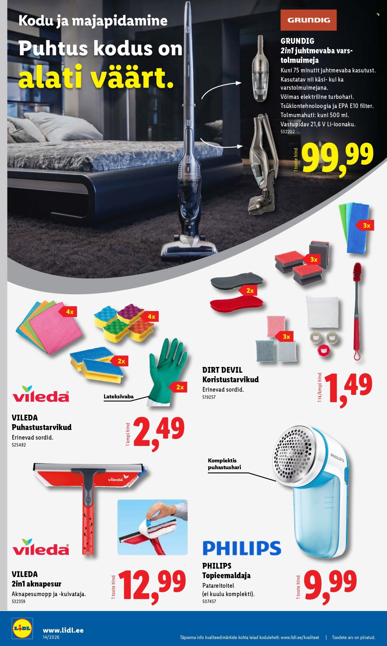 lidl - Lidl kliendileht - Tööstuskaupade pakkumised (30.03 - 5.04.2026) - page: 18