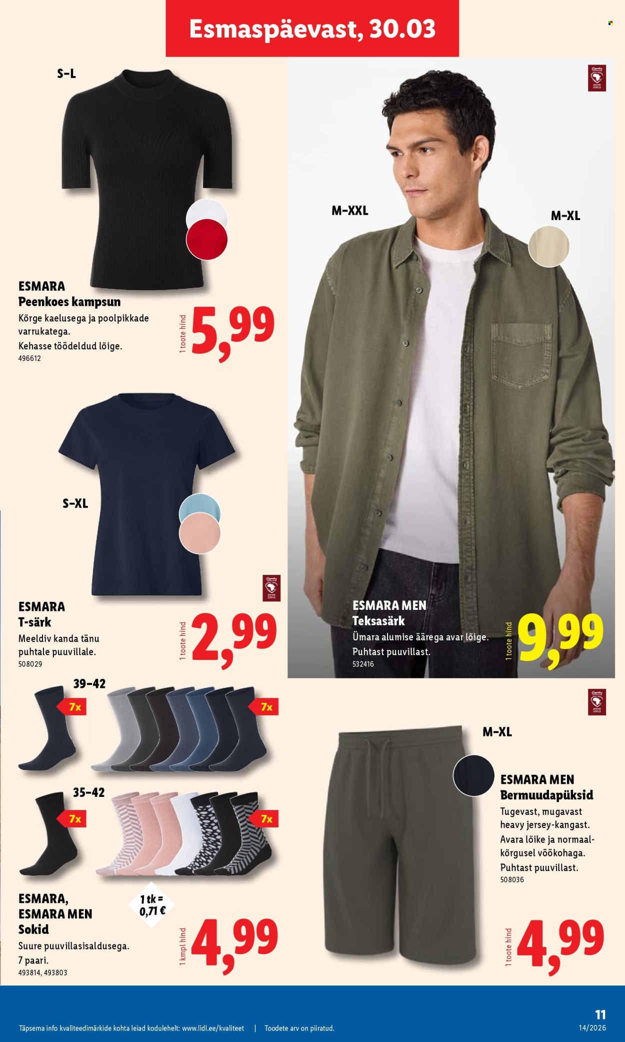 lidl - Lidl kliendileht - Tööstuskaupade pakkumised (30.03 - 5.04.2026) - page: 11
