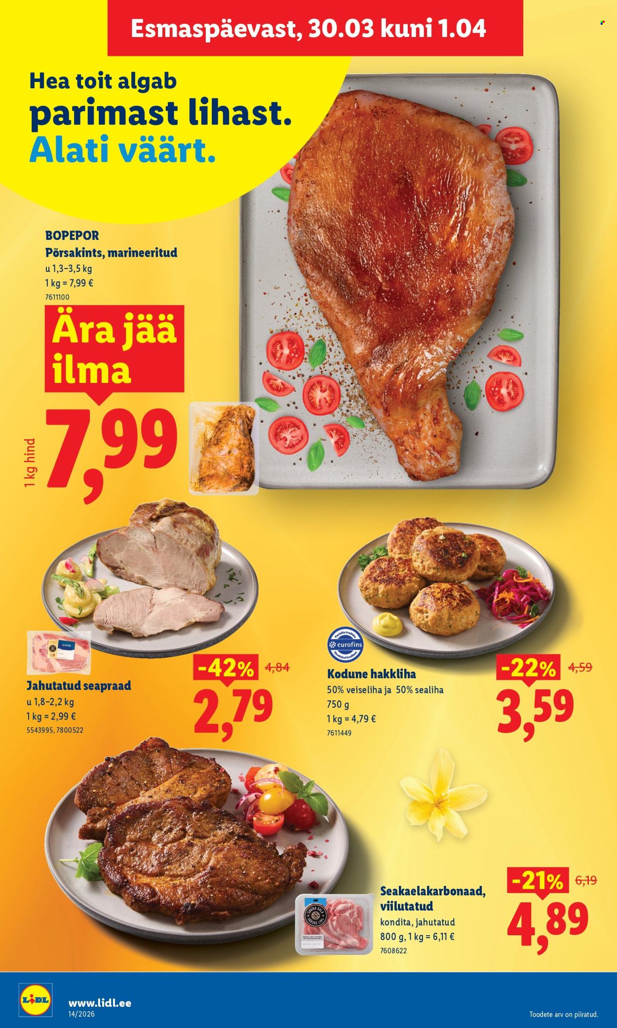 lidl - Lidl kliendileht - Kliendileht (30.03 - 5.04.2026) - page: 8