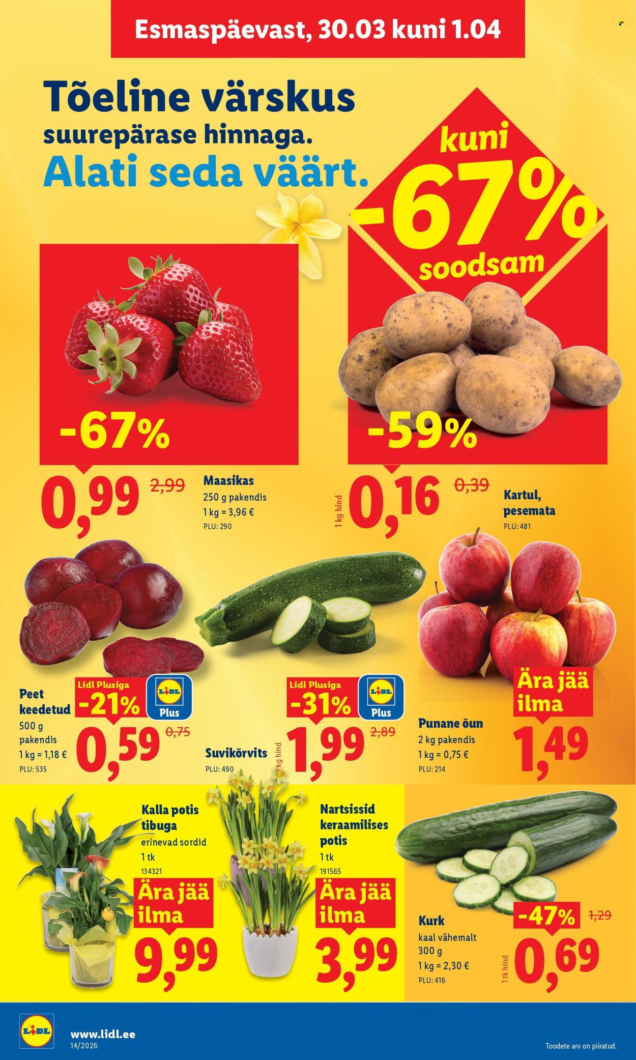 lidl - Lidl kliendileht - Kliendileht (30.03 - 5.04.2026) - page: 4