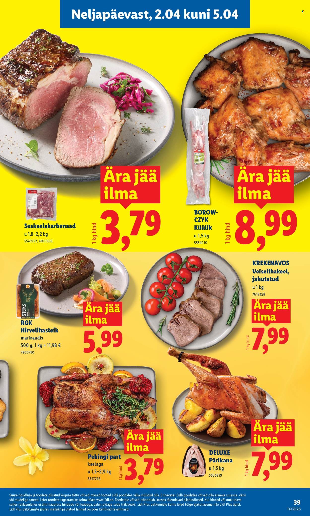 lidl - Lidl kliendileht - Kliendileht (30.03 - 5.04.2026) - page: 35