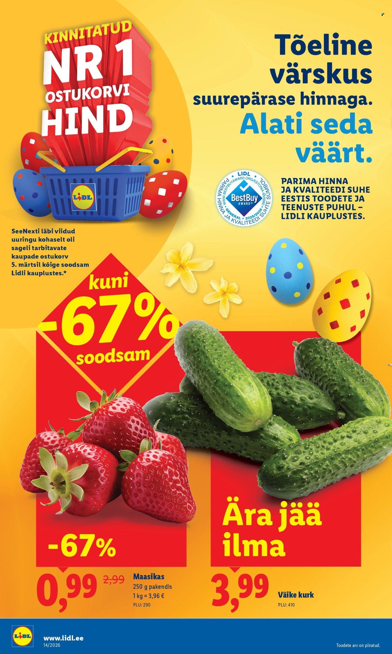 lidl - Lidl kliendileht - Kliendileht (30.03 - 5.04.2026) - page: 30