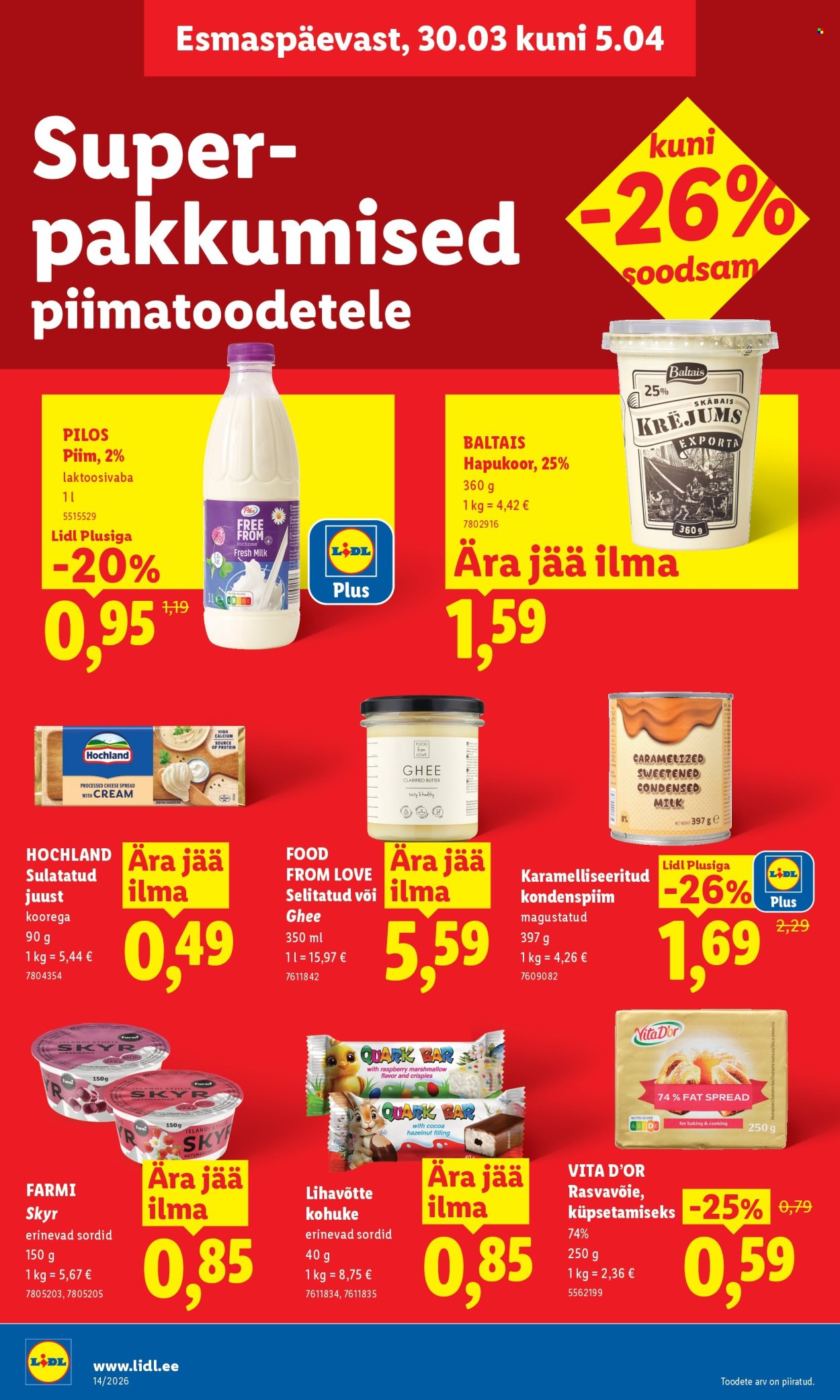 lidl - Lidl kliendileht - Kliendileht (30.03 - 5.04.2026) - page: 16
