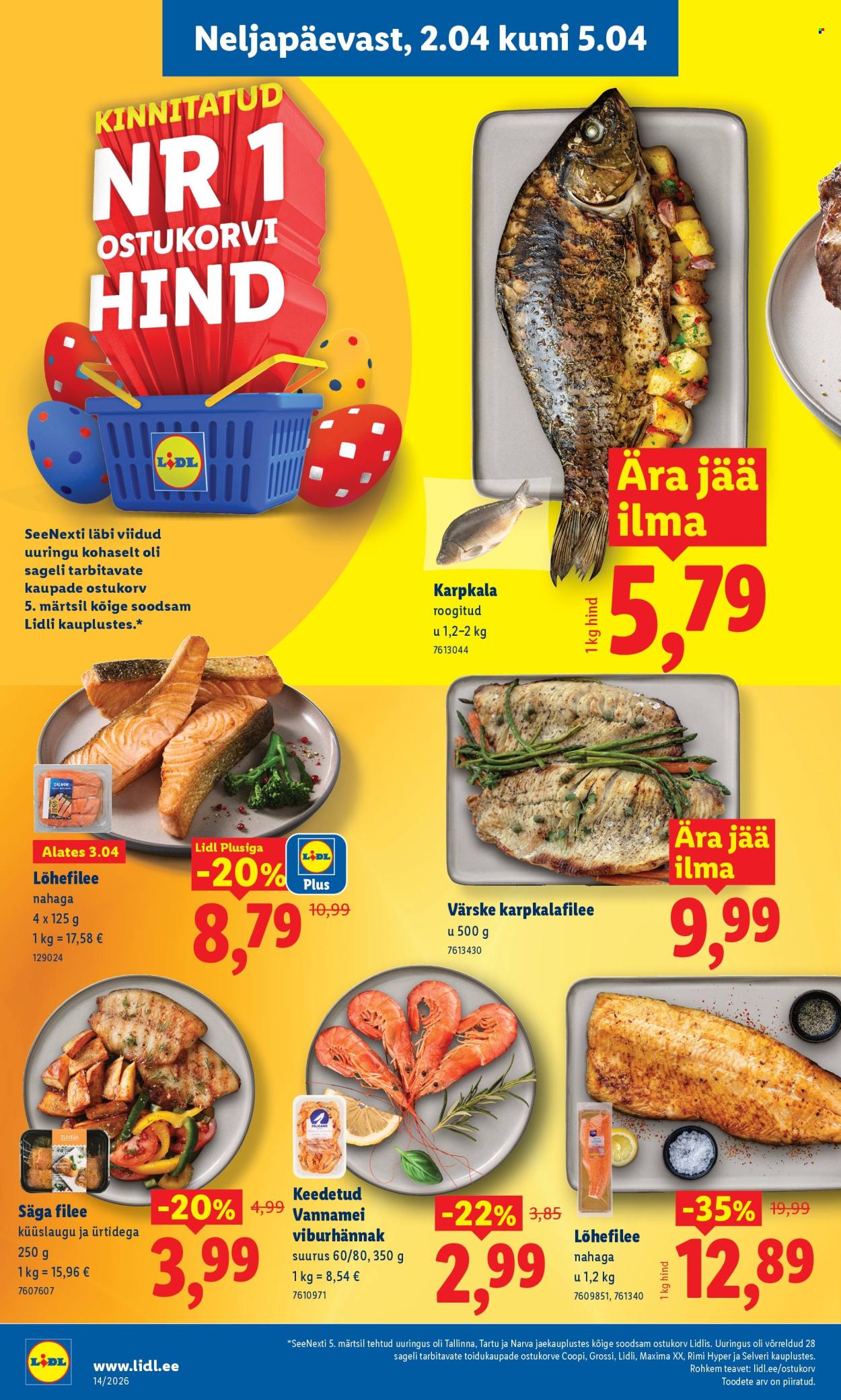 lidl - Lidl kliendileht - Kliendileht (30.03 - 5.04.2026) - page: 34