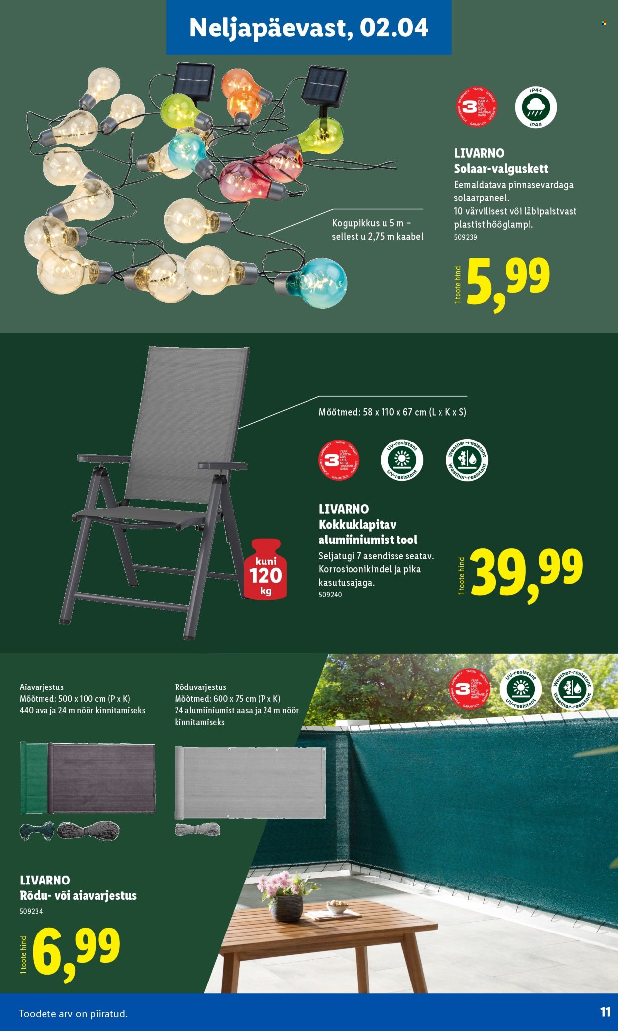 lidl - Lidl kliendileht - Aiakataloog Alates - page: 11