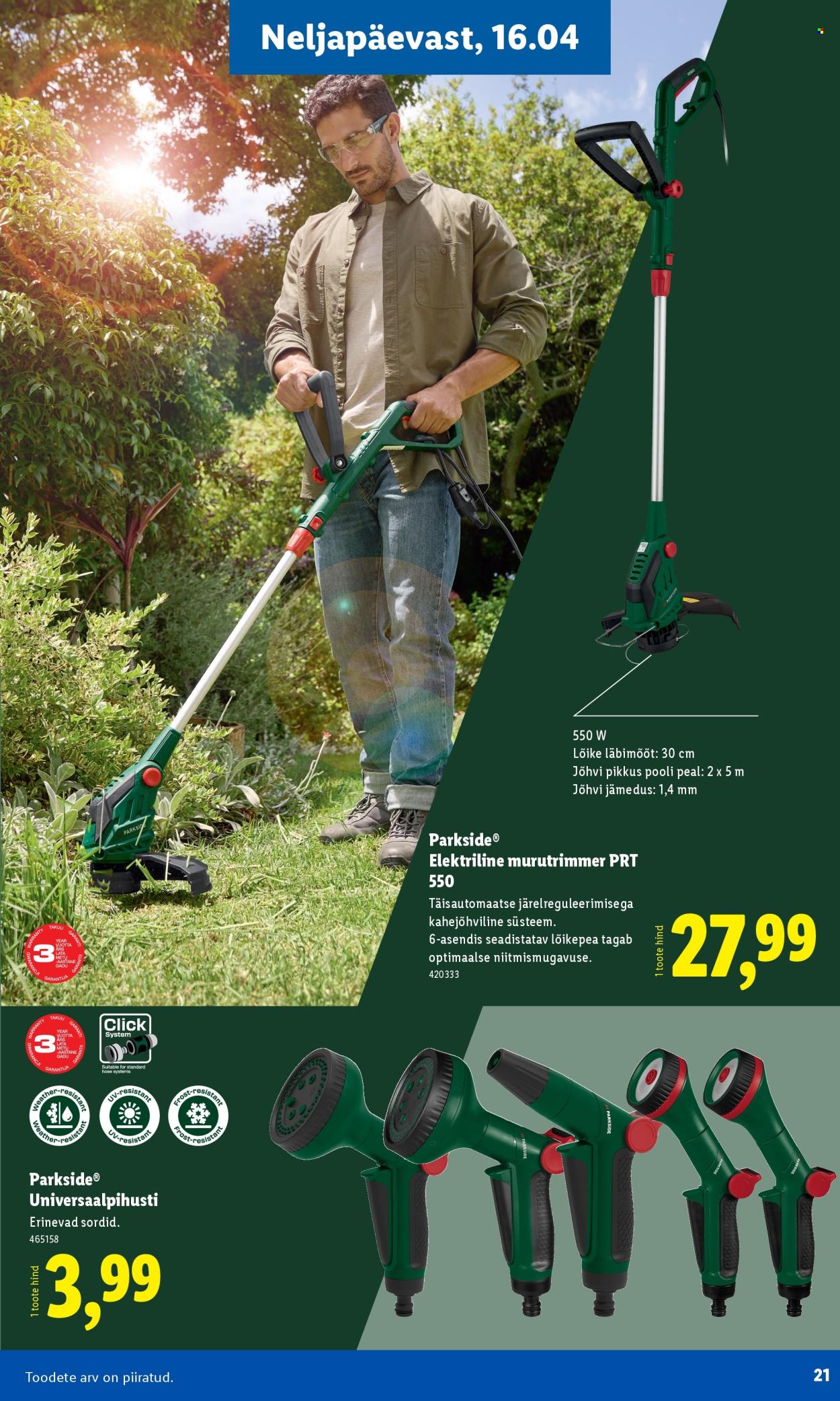 lidl - Lidl kliendileht - Aiakataloog Alates - page: 21