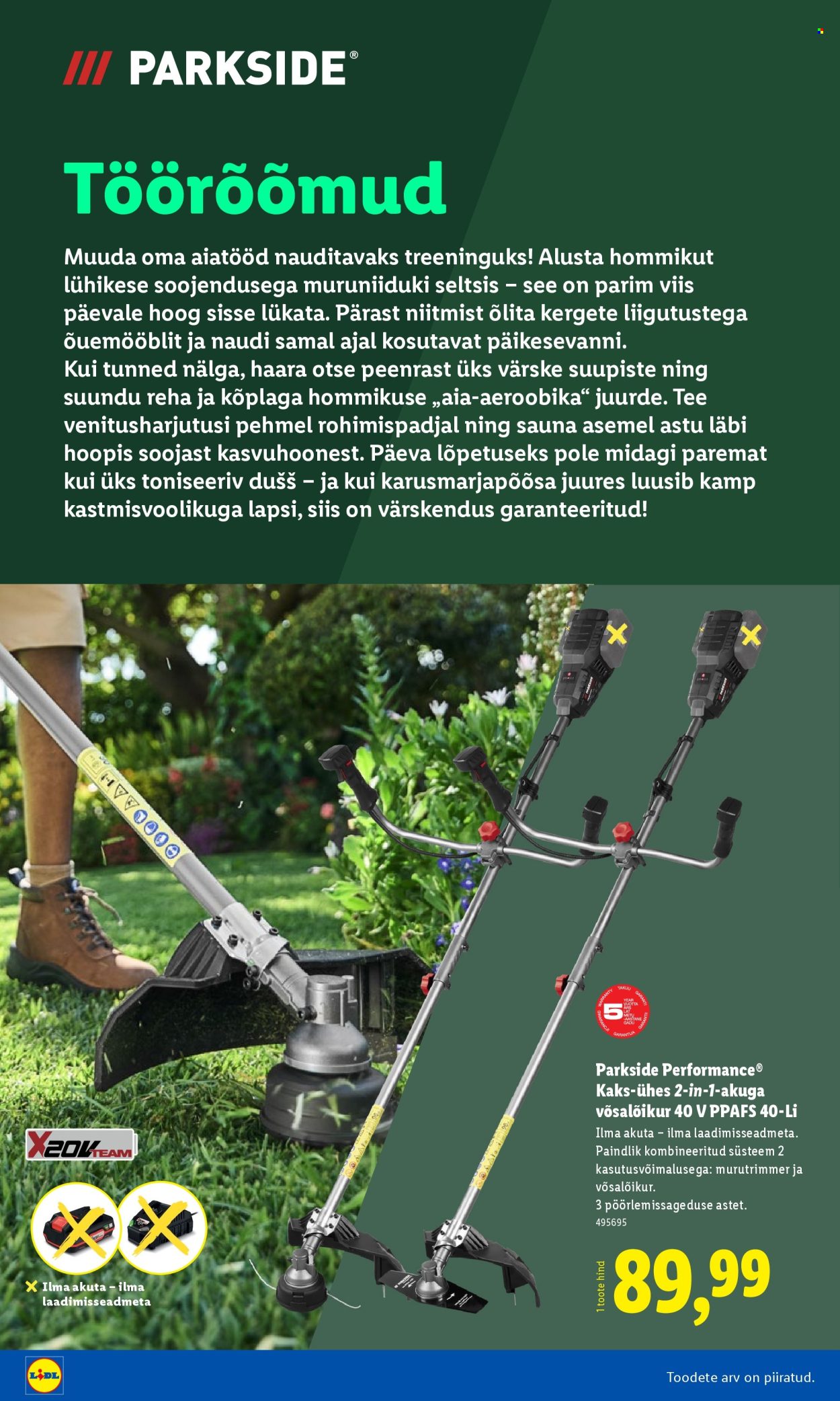 lidl - Lidl kliendileht - Aiakataloog Alates - page: 18