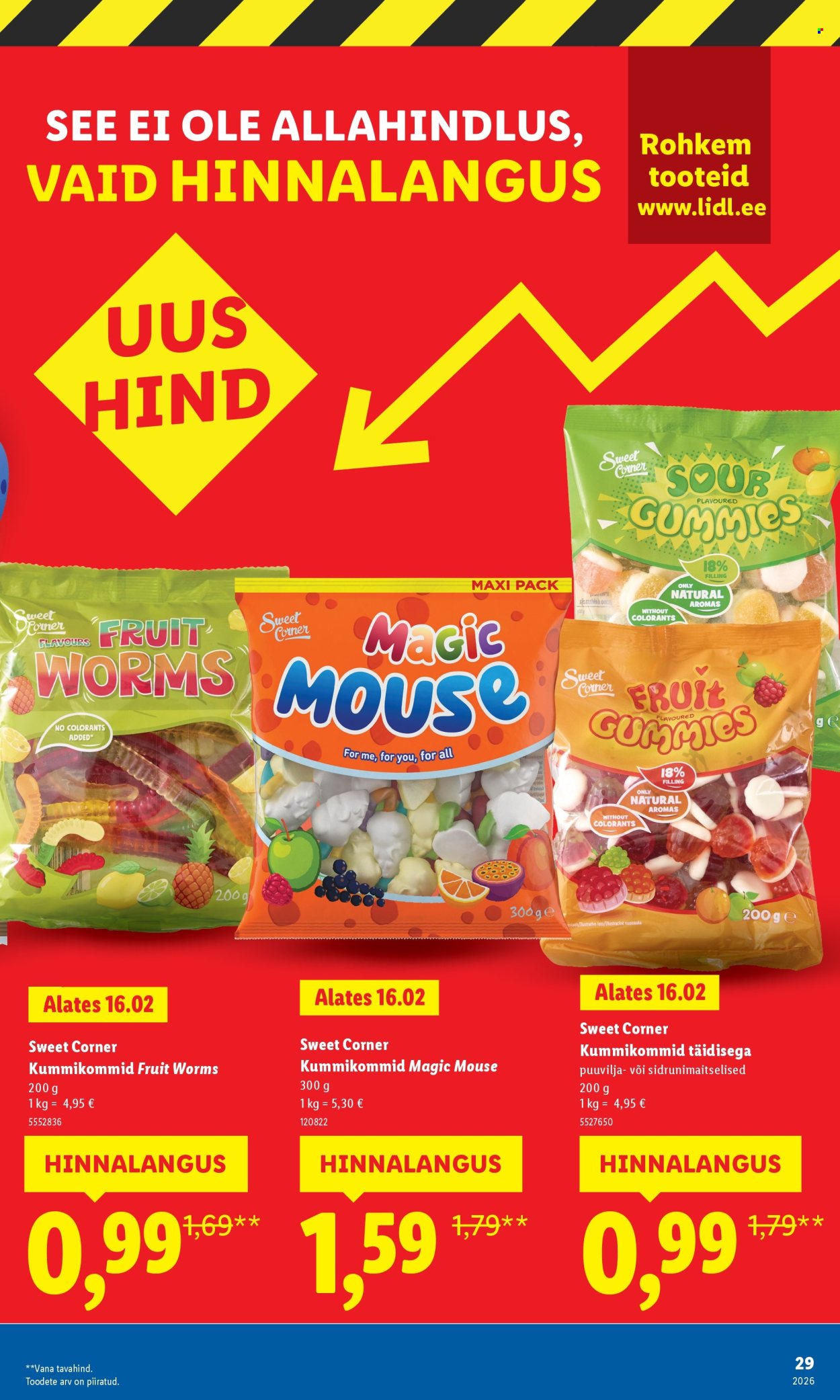 lidl - Lidl kliendileht - Suur hinnalangus Alates - page: 29