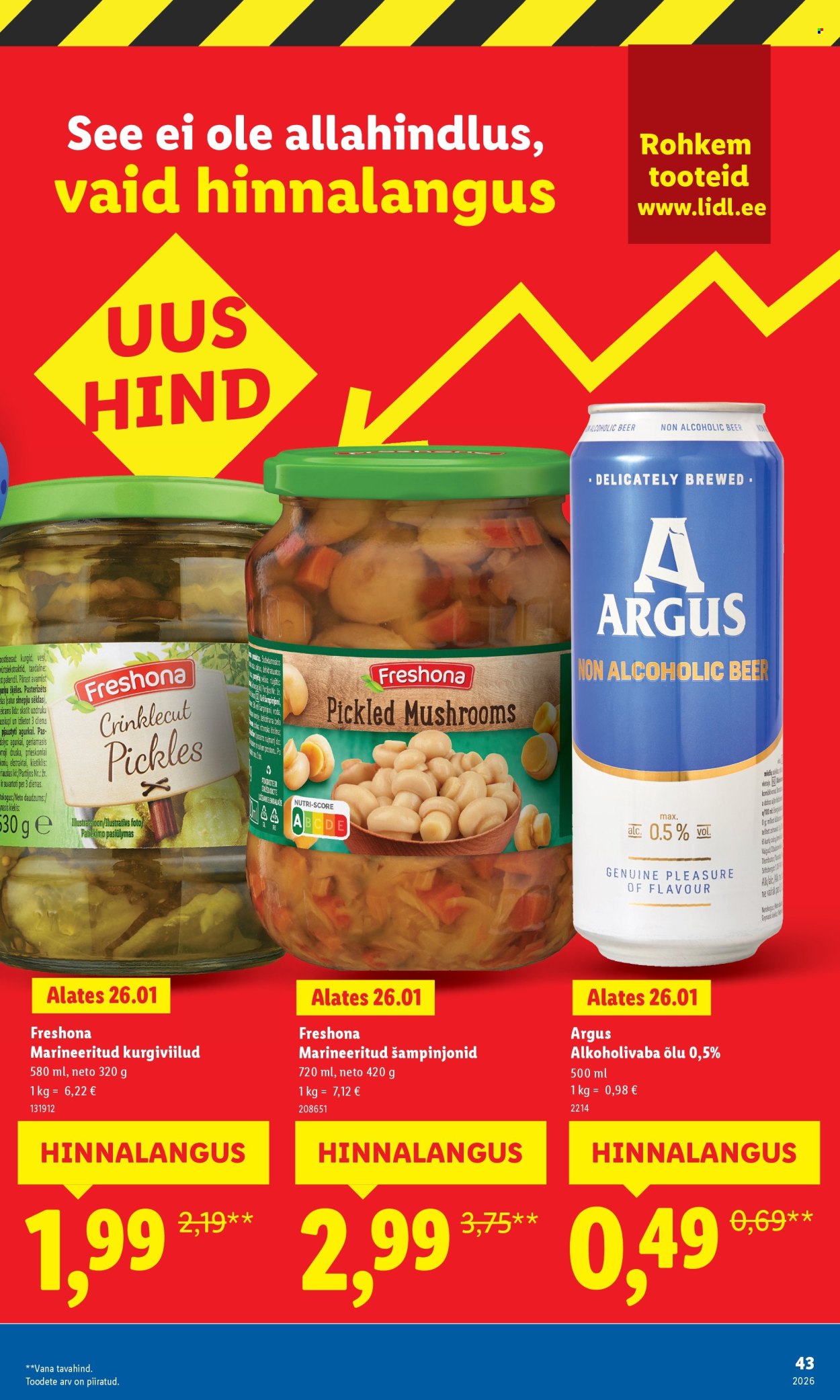 lidl - Lidl kliendileht - Suur hinnalangus Alates - page: 43