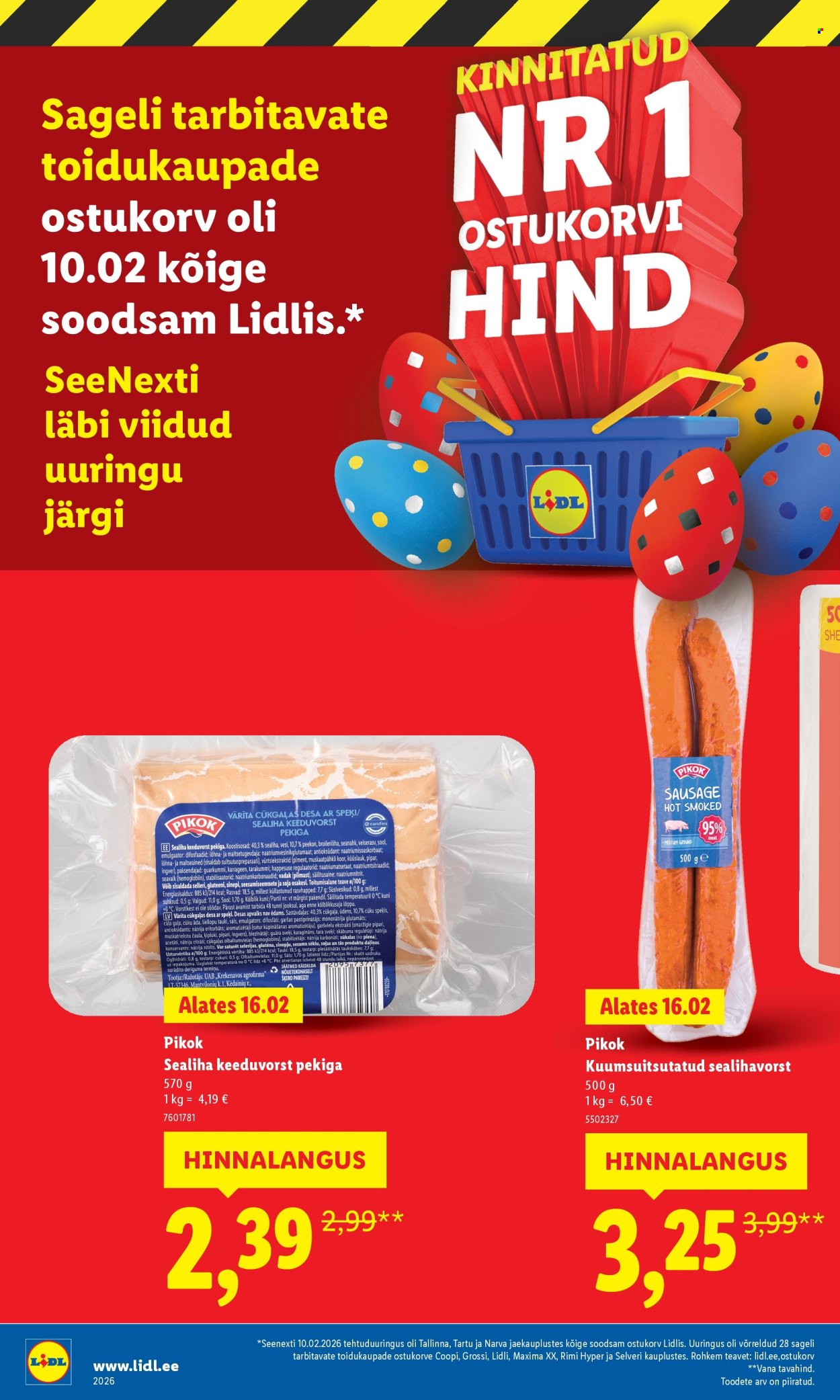 lidl - Lidl kliendileht - Suur hinnalangus Alates - page: 32