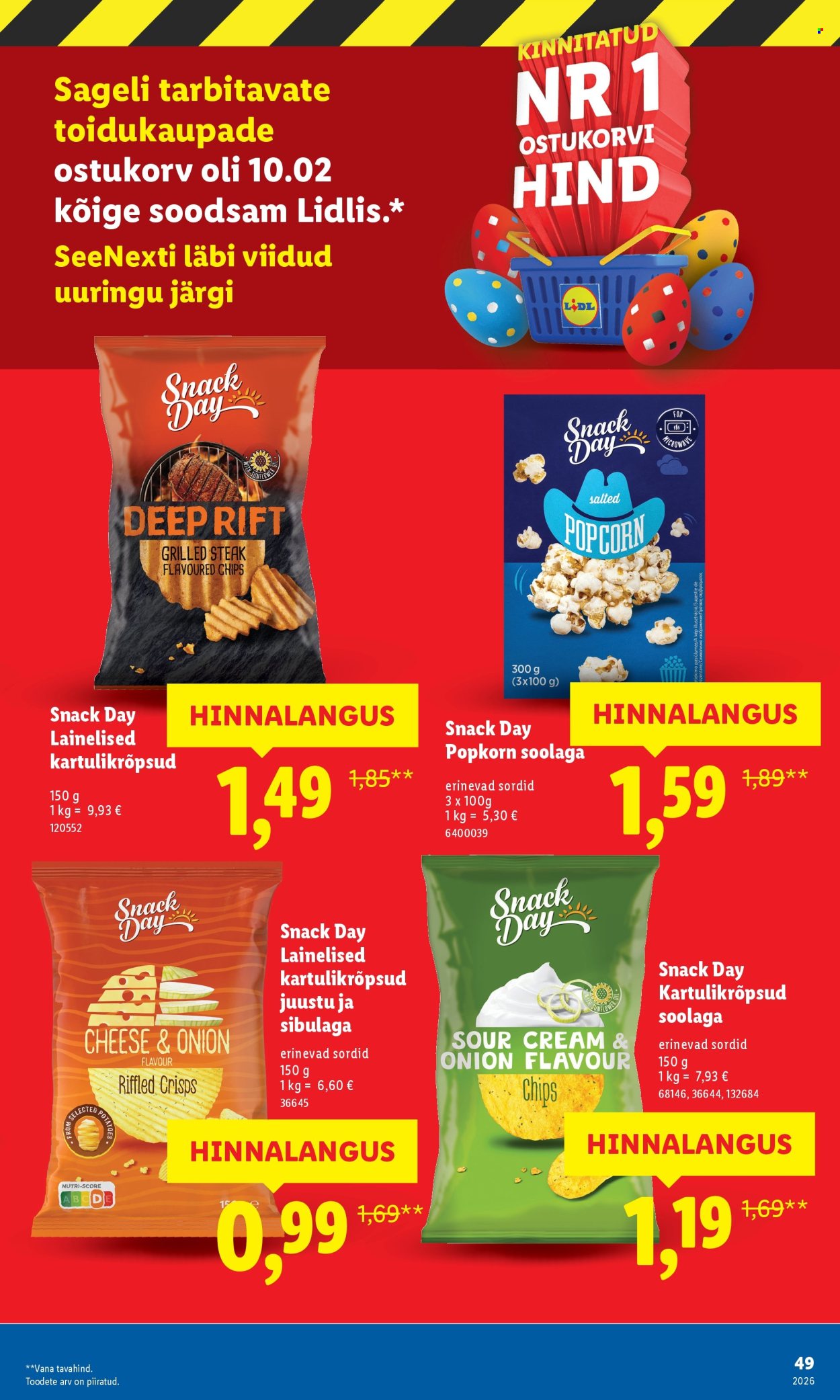 lidl - Lidl kliendileht - Suur hinnalangus Alates - page: 49