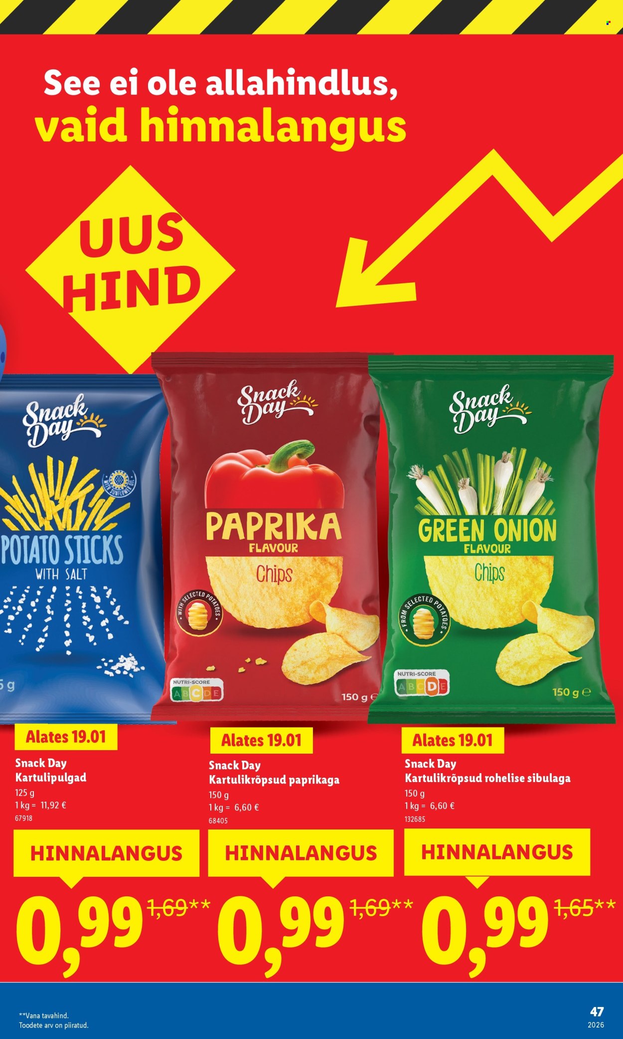 lidl - Lidl kliendileht - Suur hinnalangus Alates - page: 47
