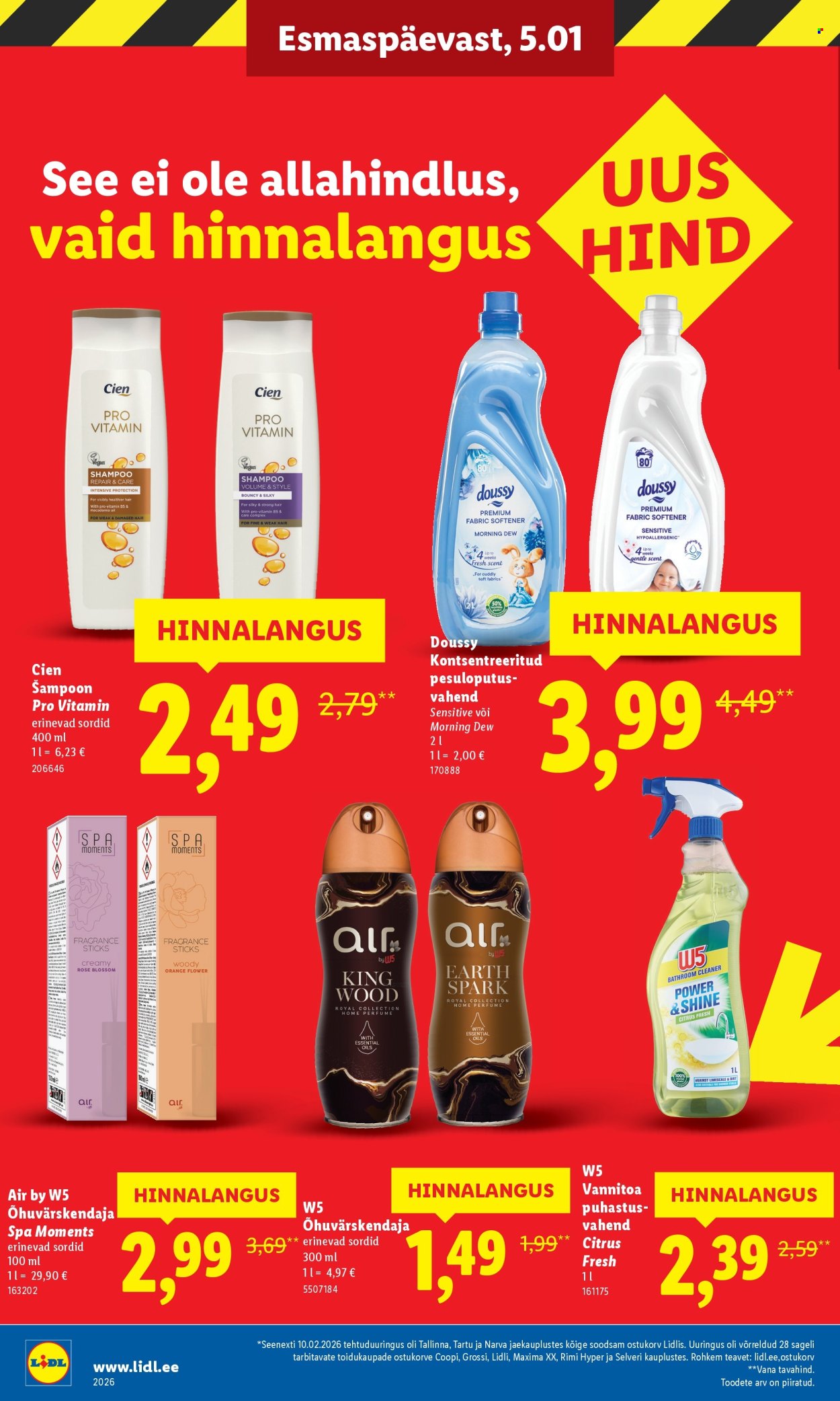 lidl - Lidl kliendileht - Suur hinnalangus Alates - page: 56
