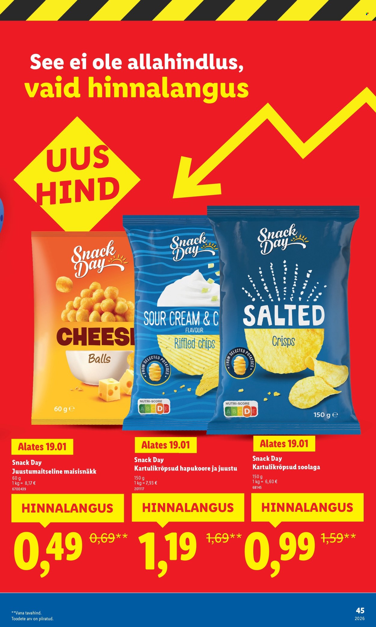 lidl - Lidl kliendileht - Suur hinnalangus Alates - page: 45