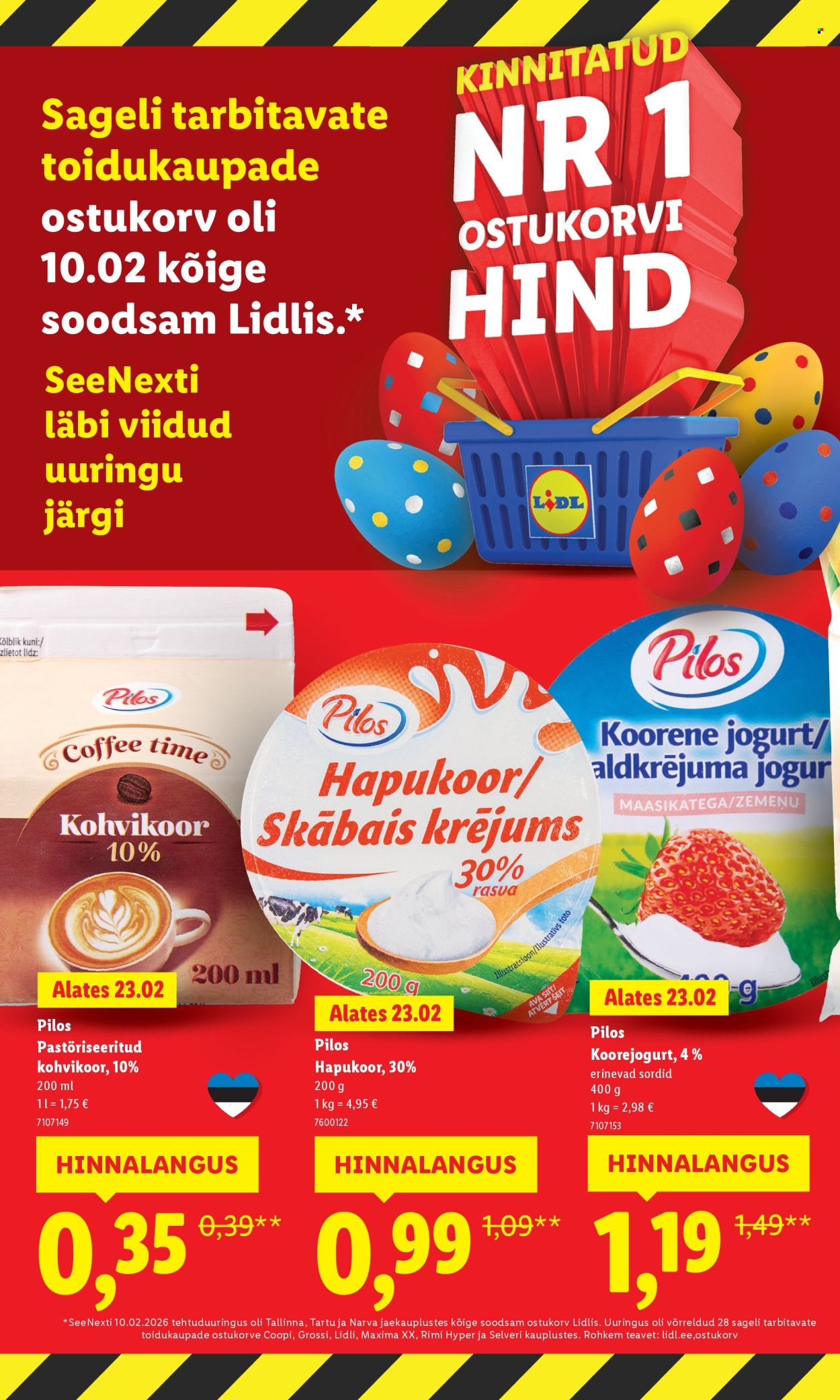 lidl - Lidl kliendileht - Suur hinnalangus Alates - page: 22