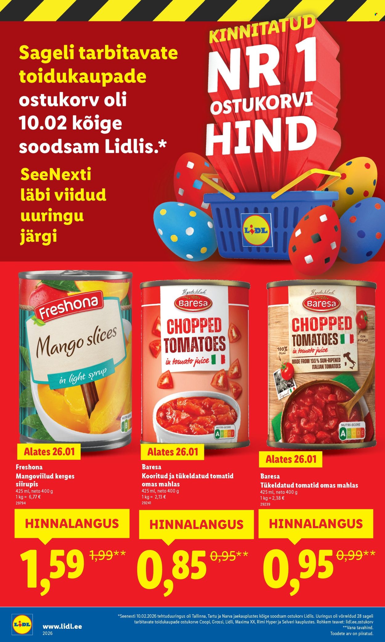 lidl - Lidl kliendileht - Suur hinnalangus Alates - page: 44
