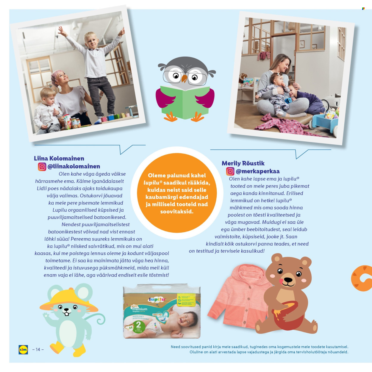 lidl - Lidl kliendileht - Lupilu - page: 14