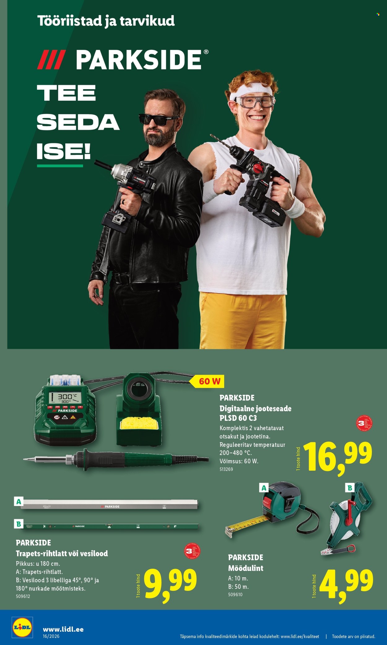 lidl - Lidl kliendileht - Tööstuskaupade pakkumised (13.04 - 19.04.2026) - page: 12