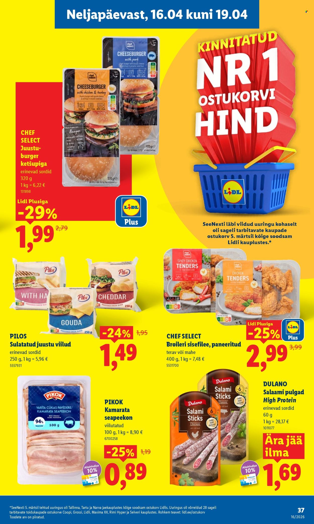 lidl - Lidl kliendileht - Kliendileht (13.04 - 19.04.2026) - page: 37