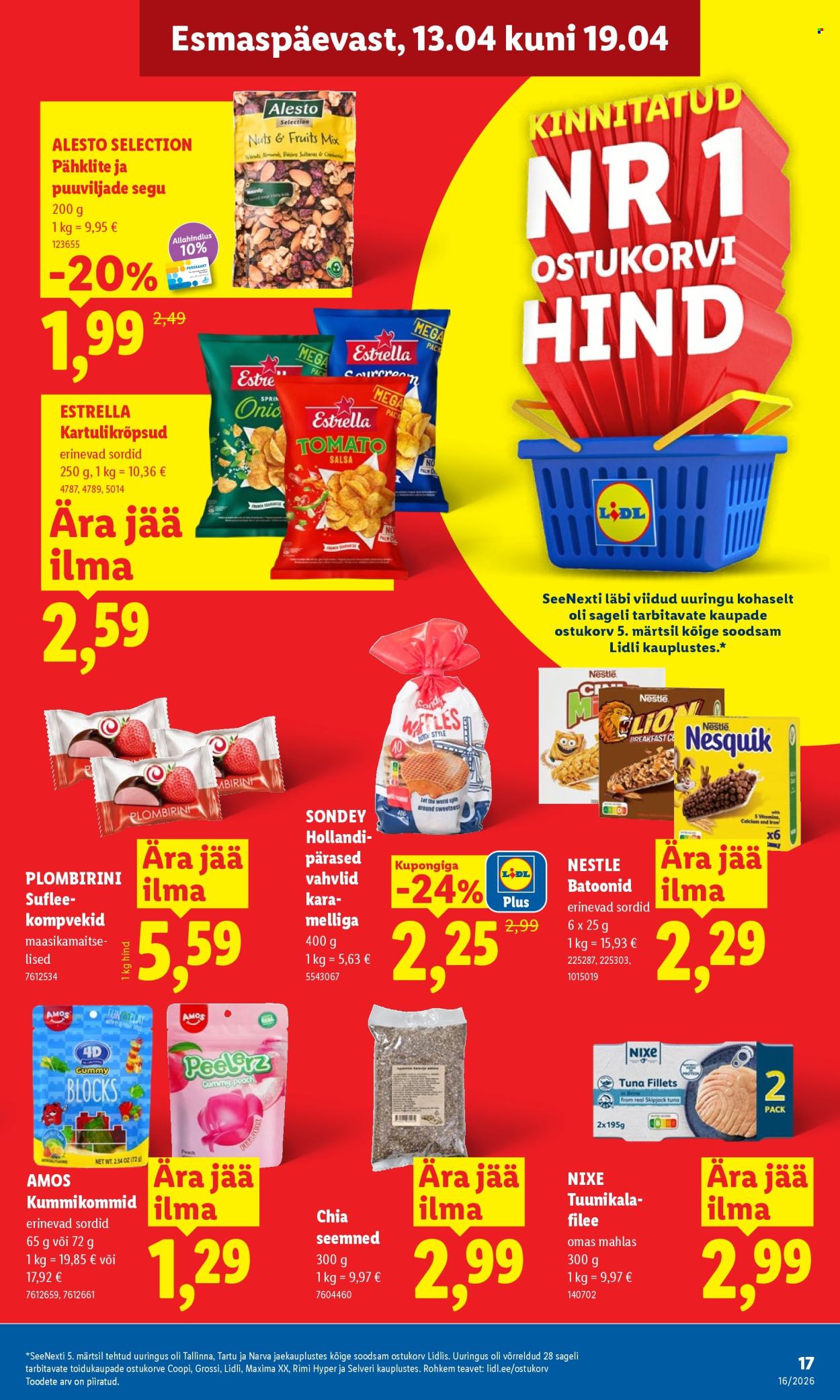 lidl - Lidl kliendileht - Kliendileht (13.04 - 19.04.2026) - page: 17