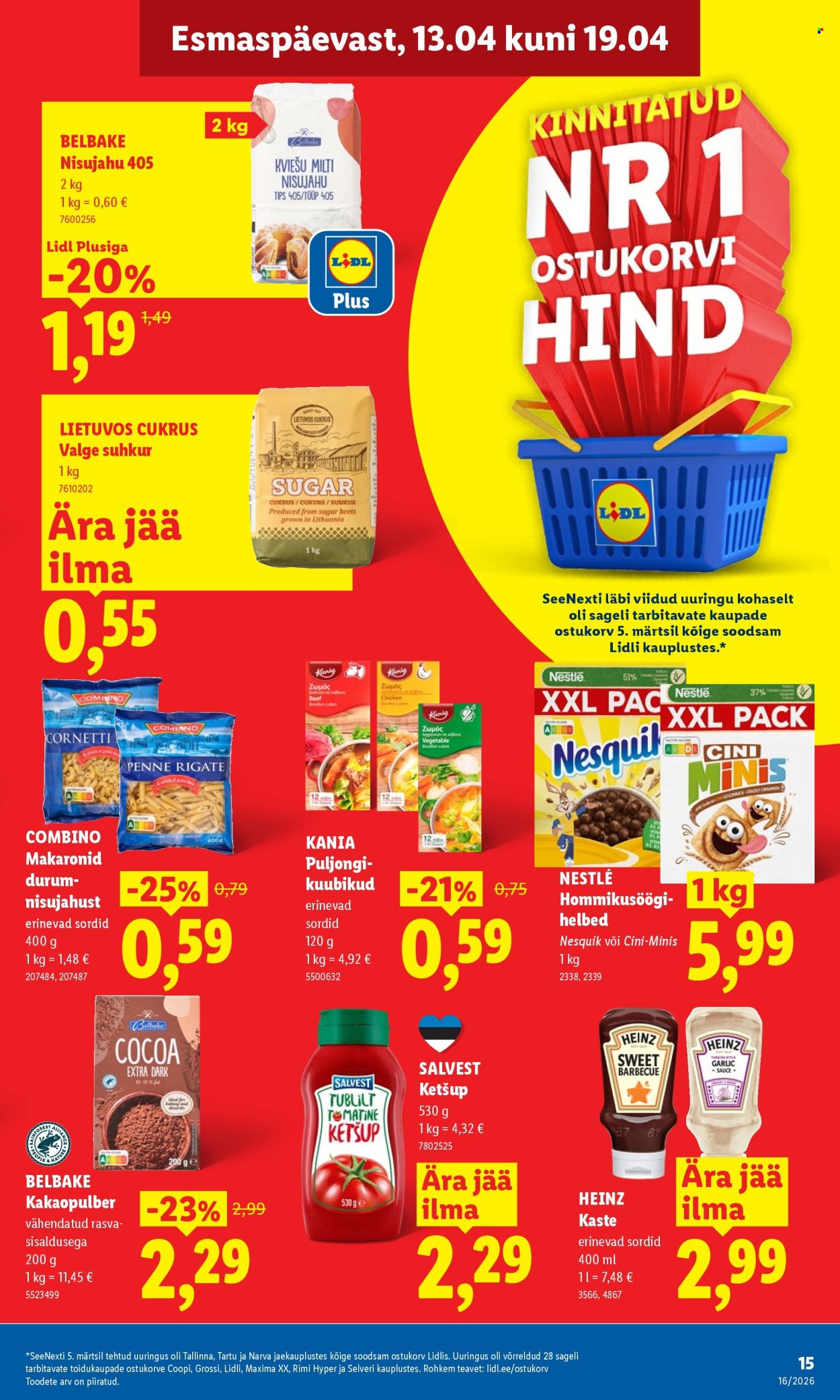 lidl - Lidl kliendileht - Kliendileht (13.04 - 19.04.2026) - page: 15