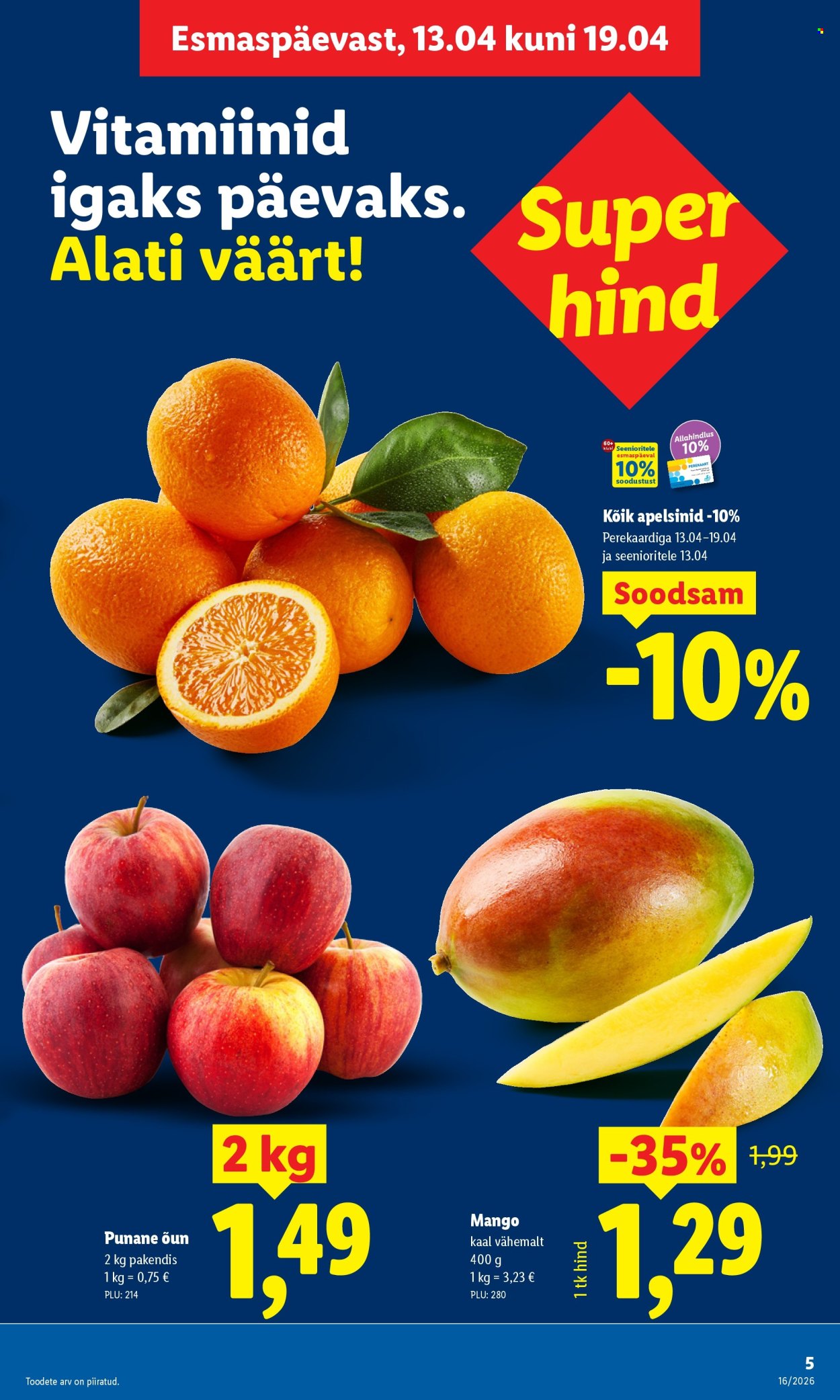 lidl - Lidl kliendileht - Kliendileht (13.04 - 19.04.2026) - page: 5