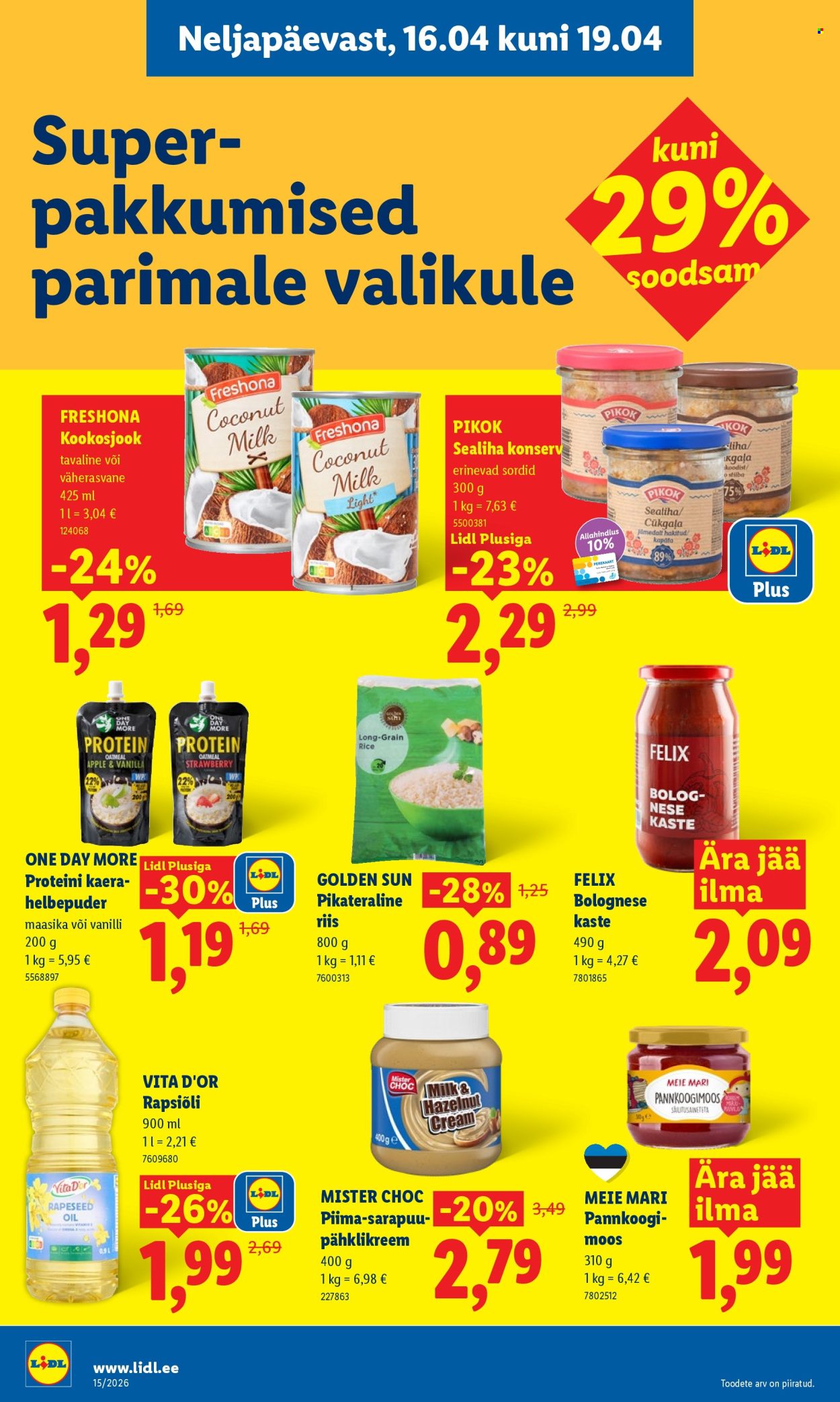 lidl - Lidl kliendileht - Kliendileht (13.04 - 19.04.2026) - page: 34