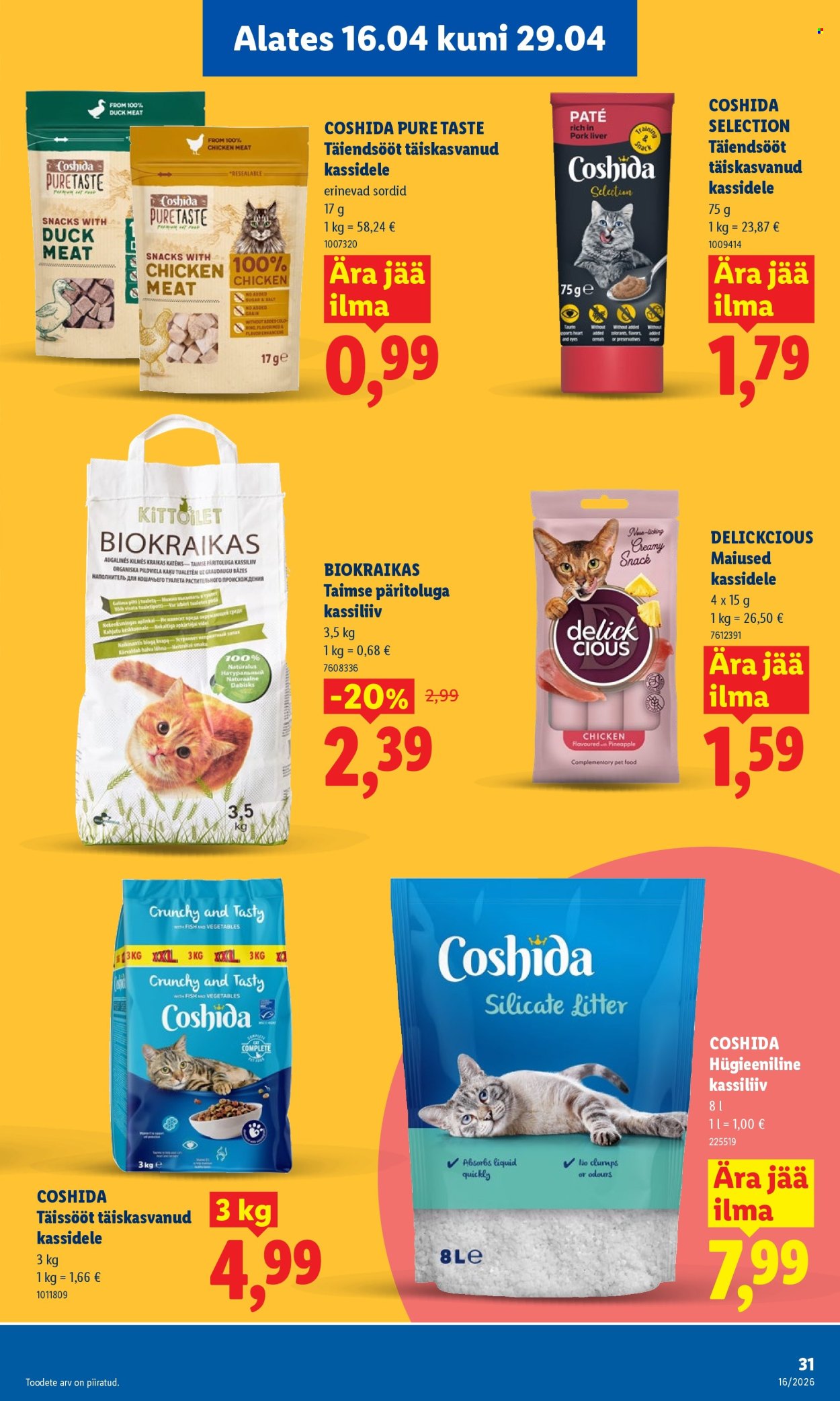 lidl - Lidl kliendileht - Kliendileht (13.04 - 19.04.2026) - page: 31