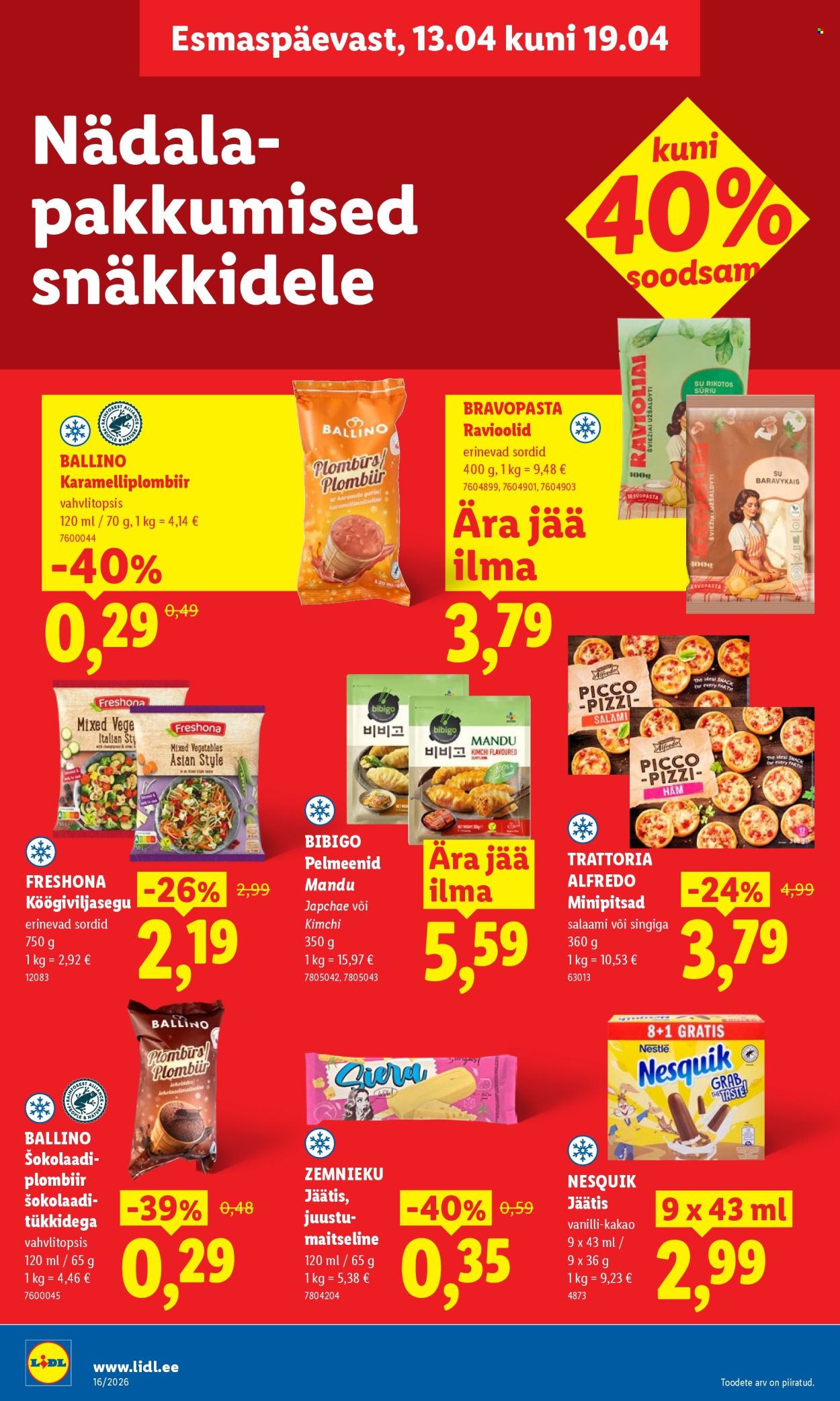 lidl - Lidl kliendileht - Kliendileht (13.04 - 19.04.2026) - page: 16