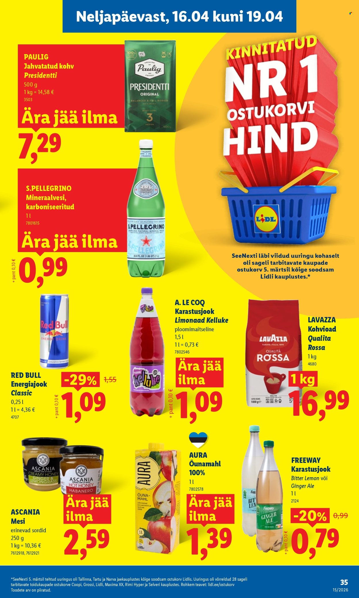 lidl - Lidl kliendileht - Kliendileht (13.04 - 19.04.2026) - page: 35