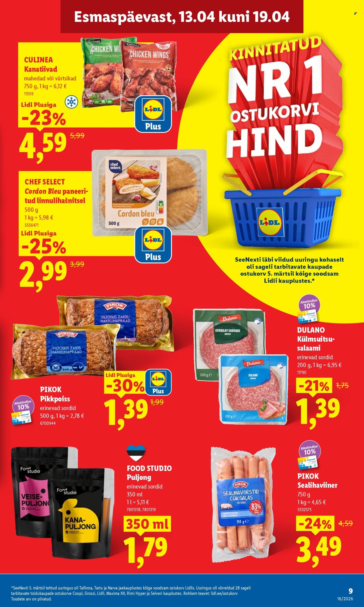lidl - Lidl kliendileht - Kliendileht (13.04 - 19.04.2026) - page: 9