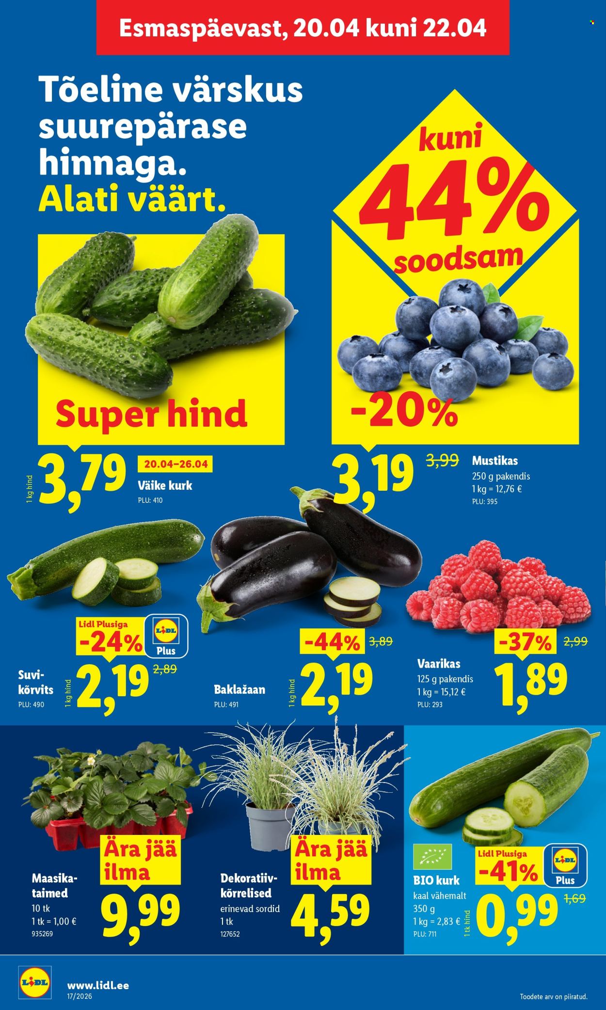 lidl - Lidl kliendileht - Kliendileht (20.04 - 26.04.2026) - page: 4